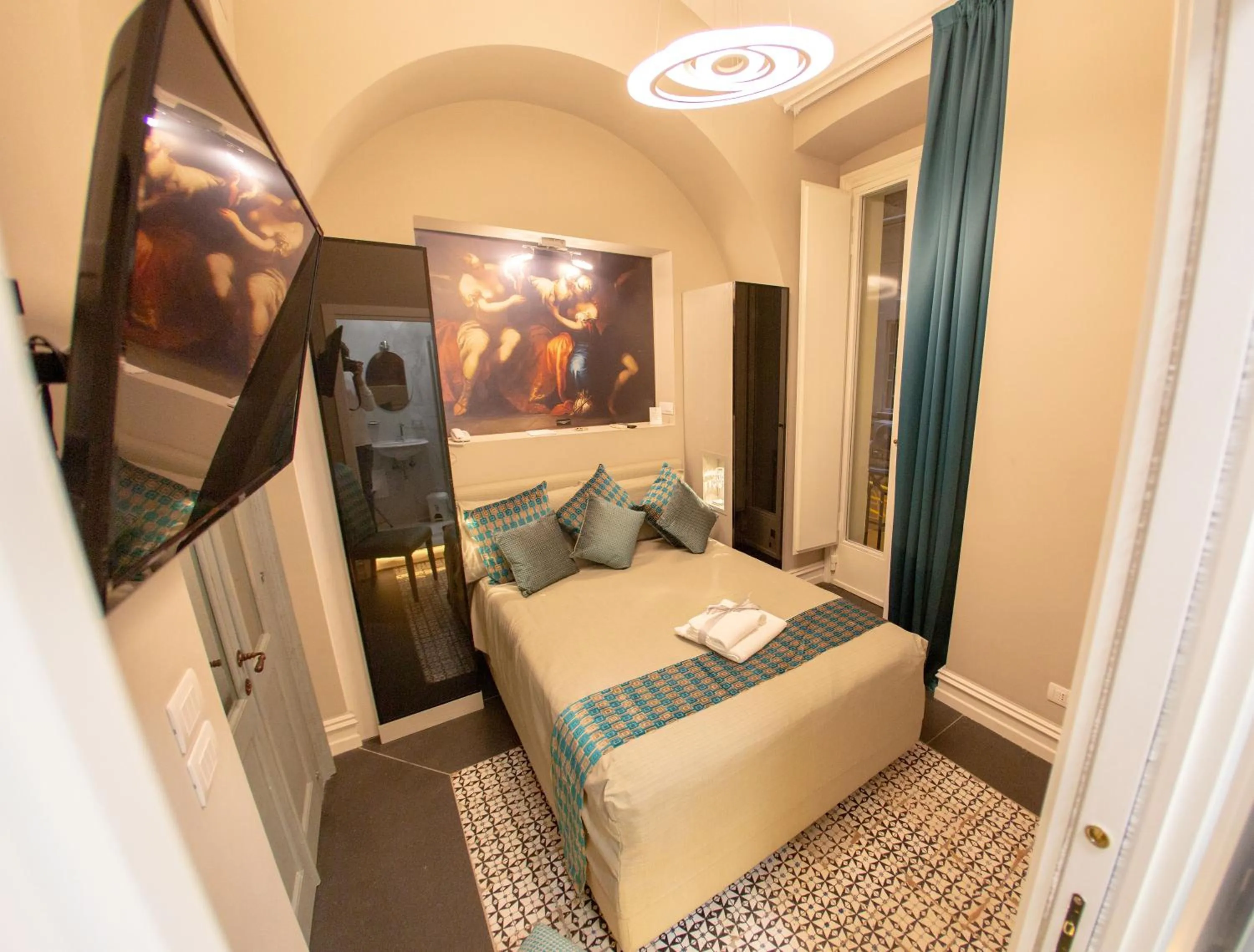 Bed in Leone Camere D'autore - CHIAIA