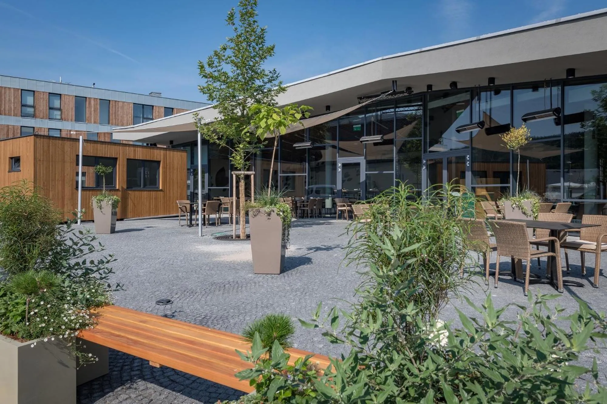 Facade/entrance in Hotel Panská Zahrada