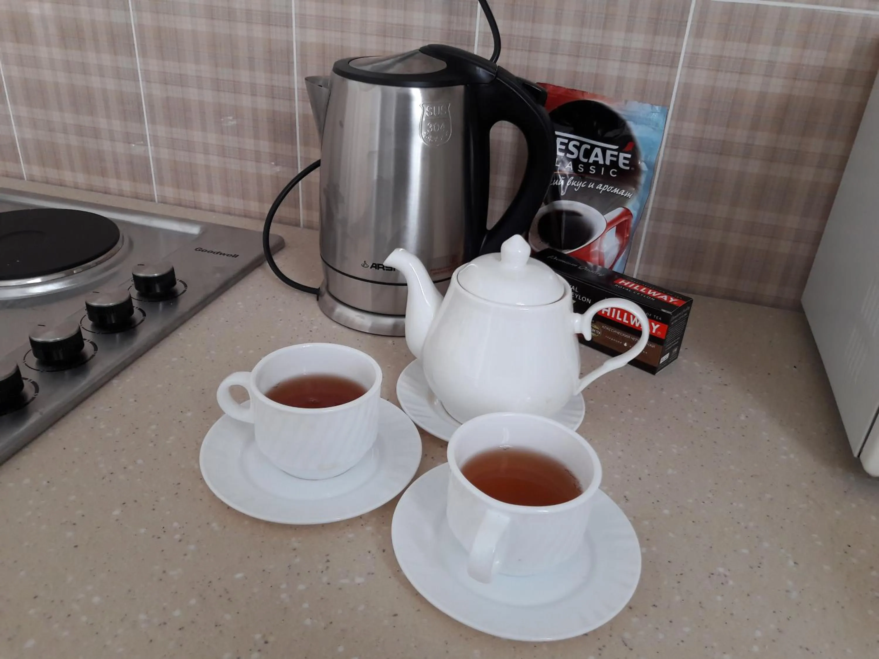 Non alcoholic drinks in Jules Verne Hostel