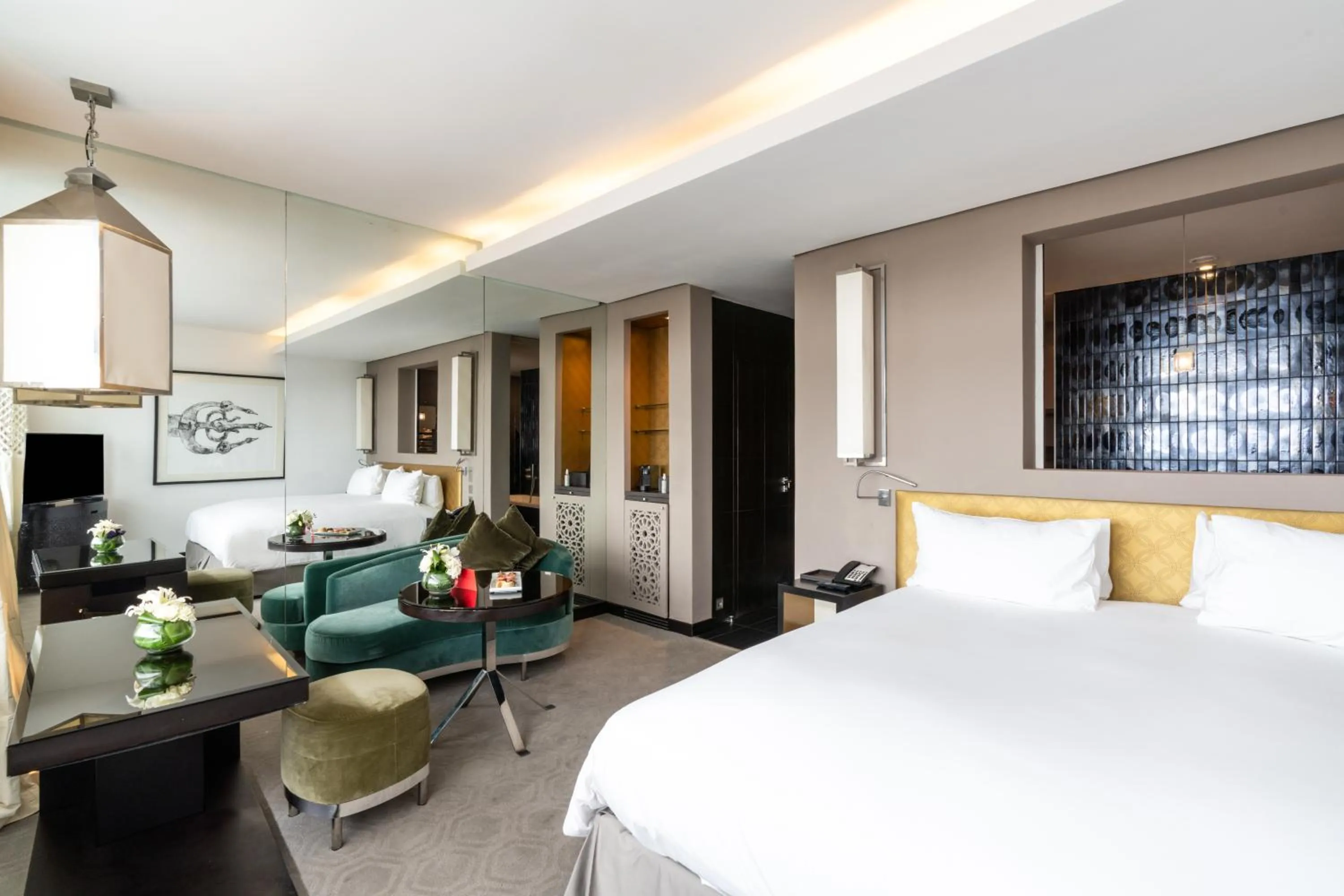 Bedroom, Bed in Sofitel Casablanca Tour Blanche