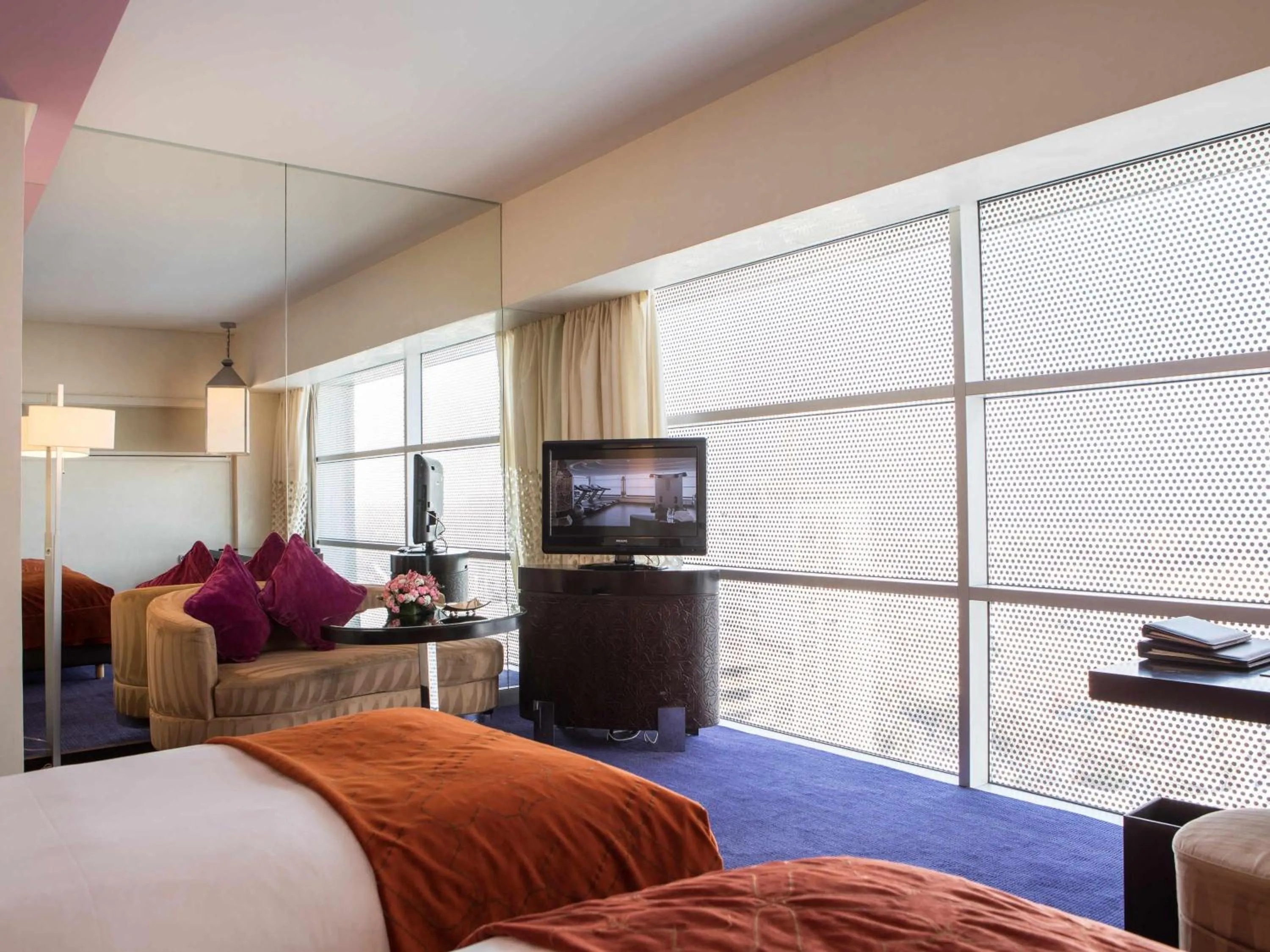 Bedroom, Bed in Sofitel Casablanca Tour Blanche