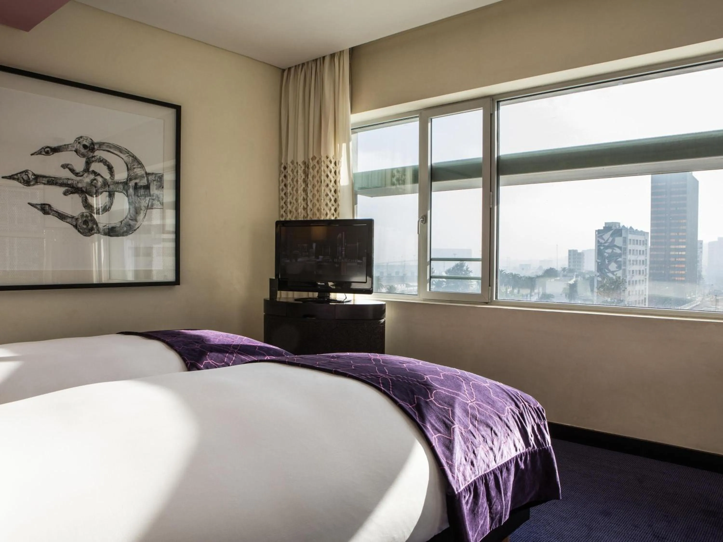 Bedroom, Bed in Sofitel Casablanca Tour Blanche