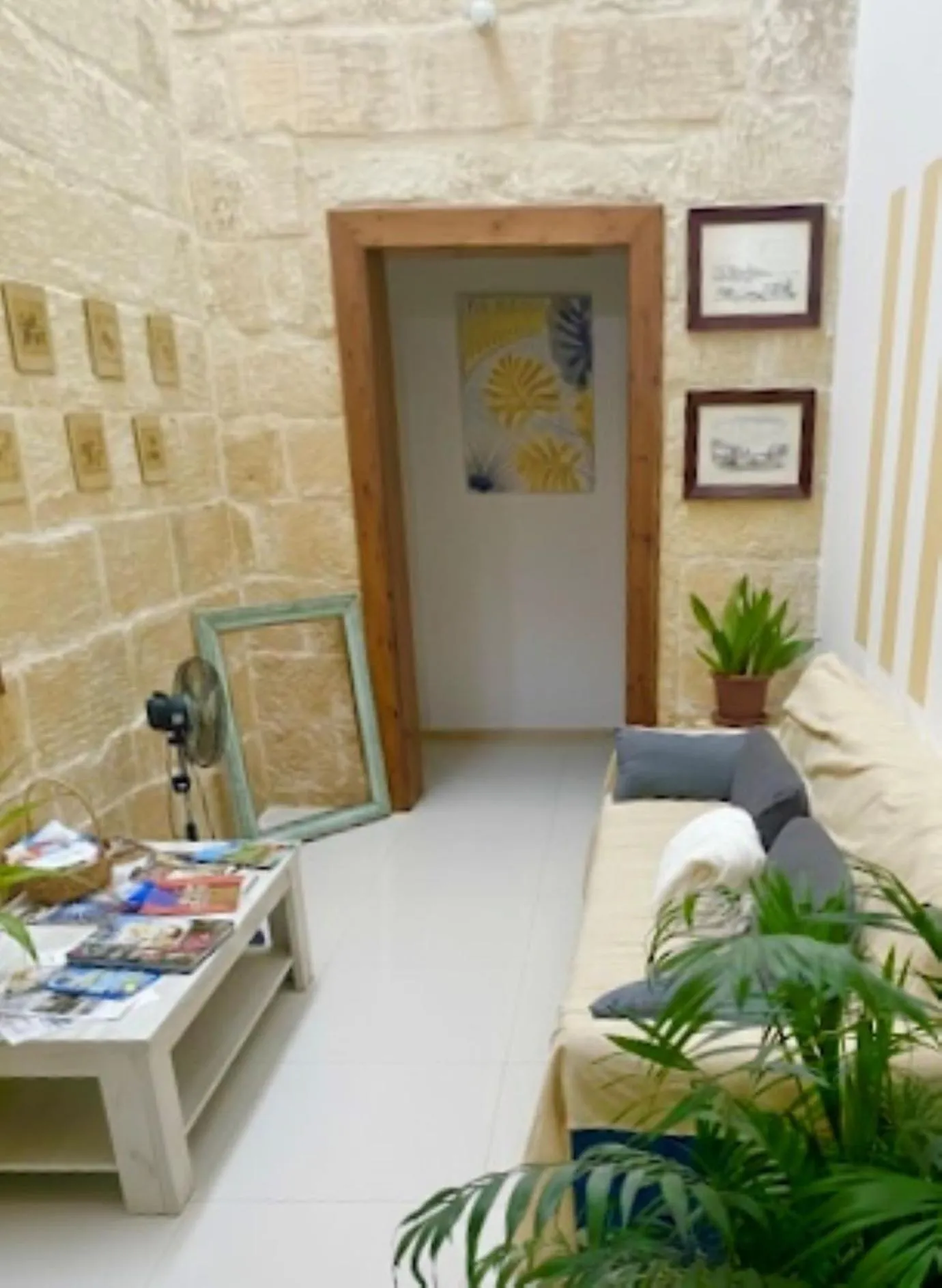 Decorative detail in St George of Lydda B&B