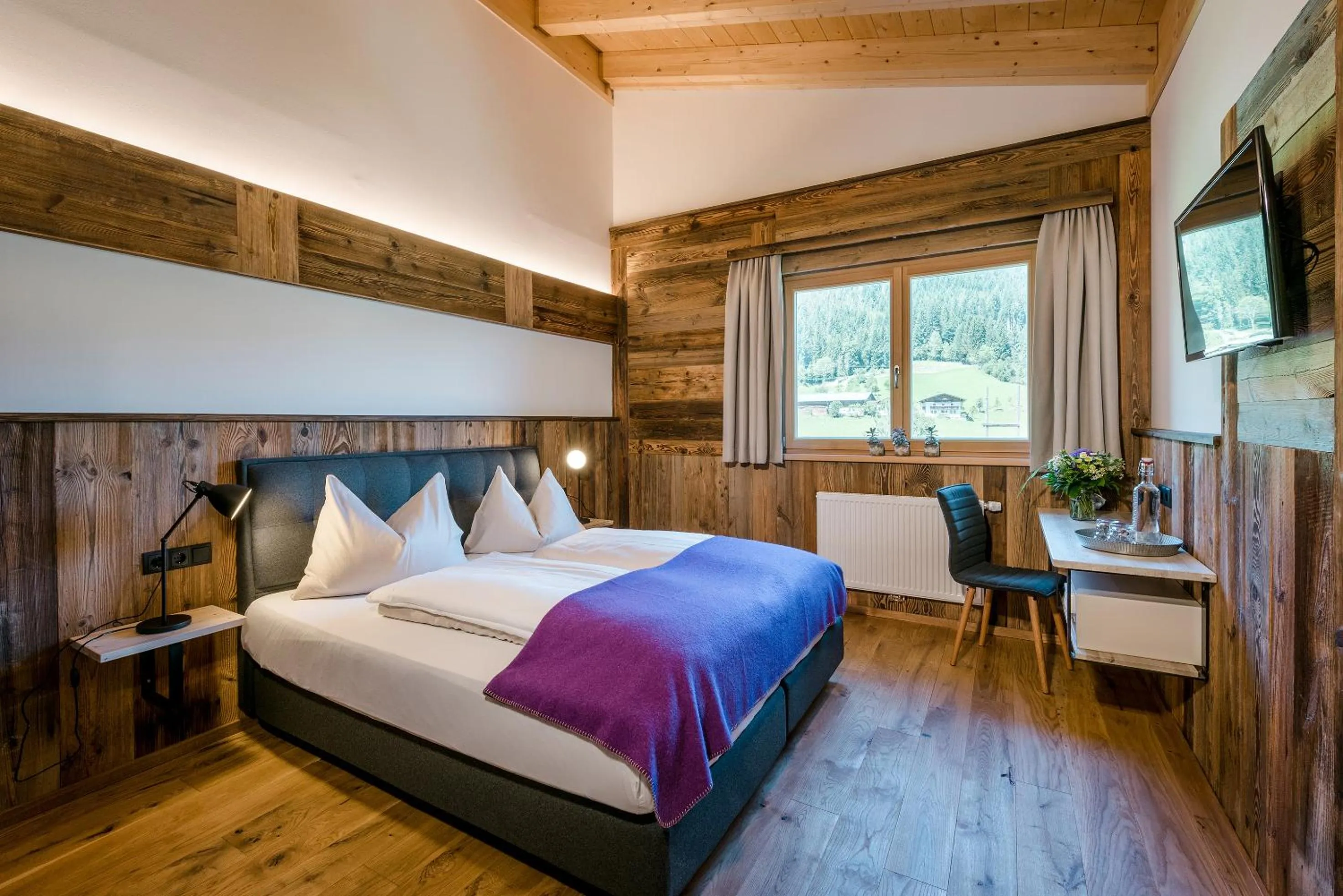 Photo of the whole room, Bed in almlust - hotel, apartments, chalets