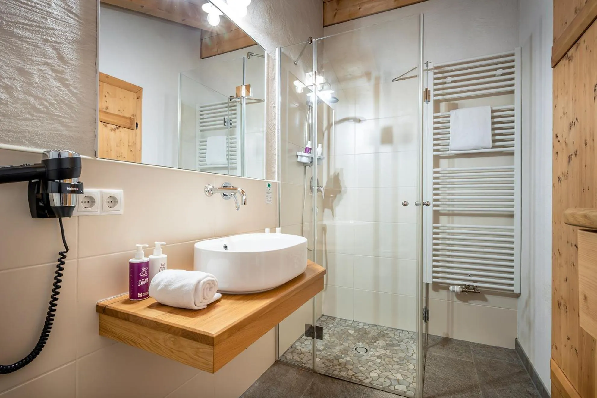 Bathroom in almlust - hotel, apartments, chalets