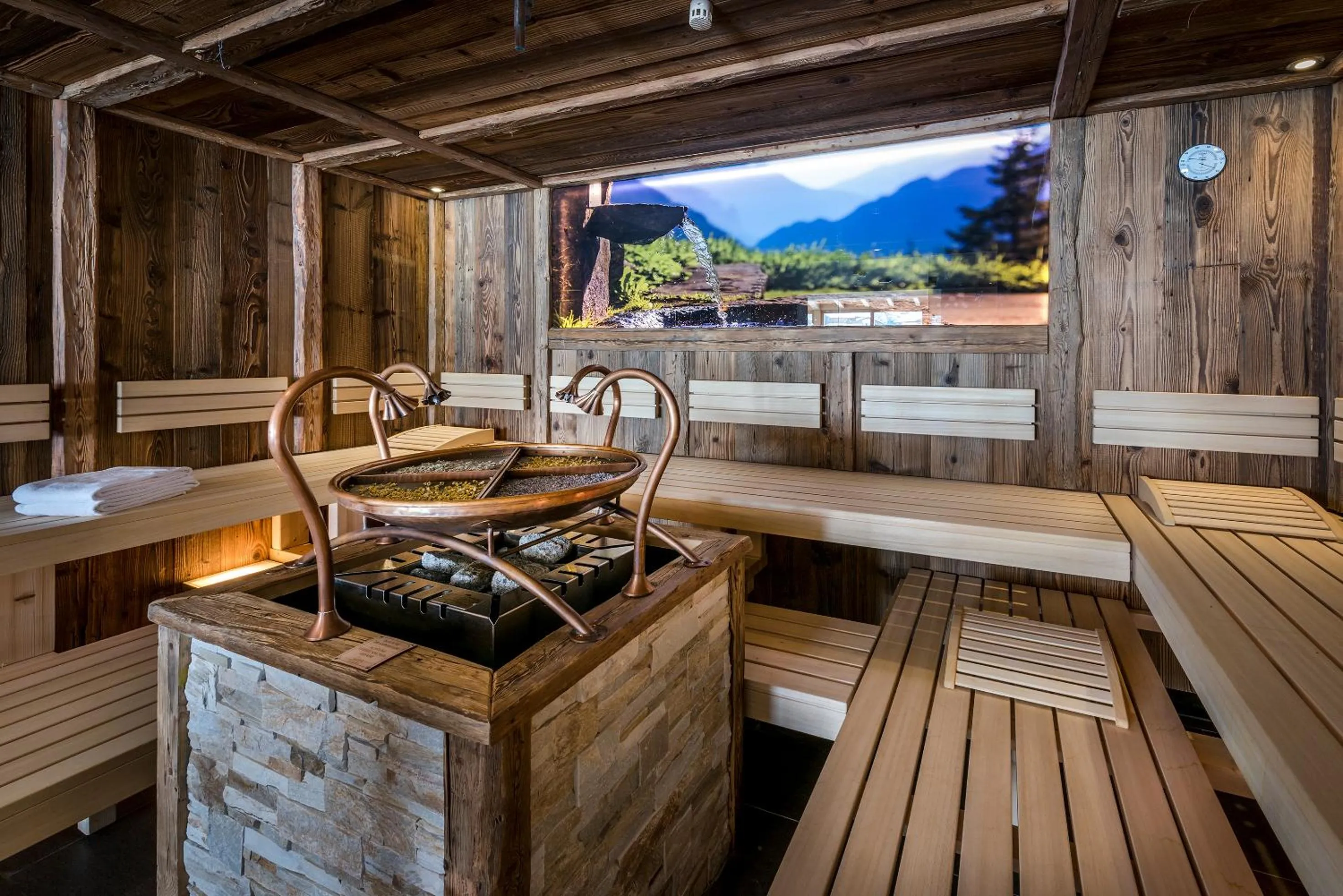 Sauna in almlust - hotel, apartments, chalets