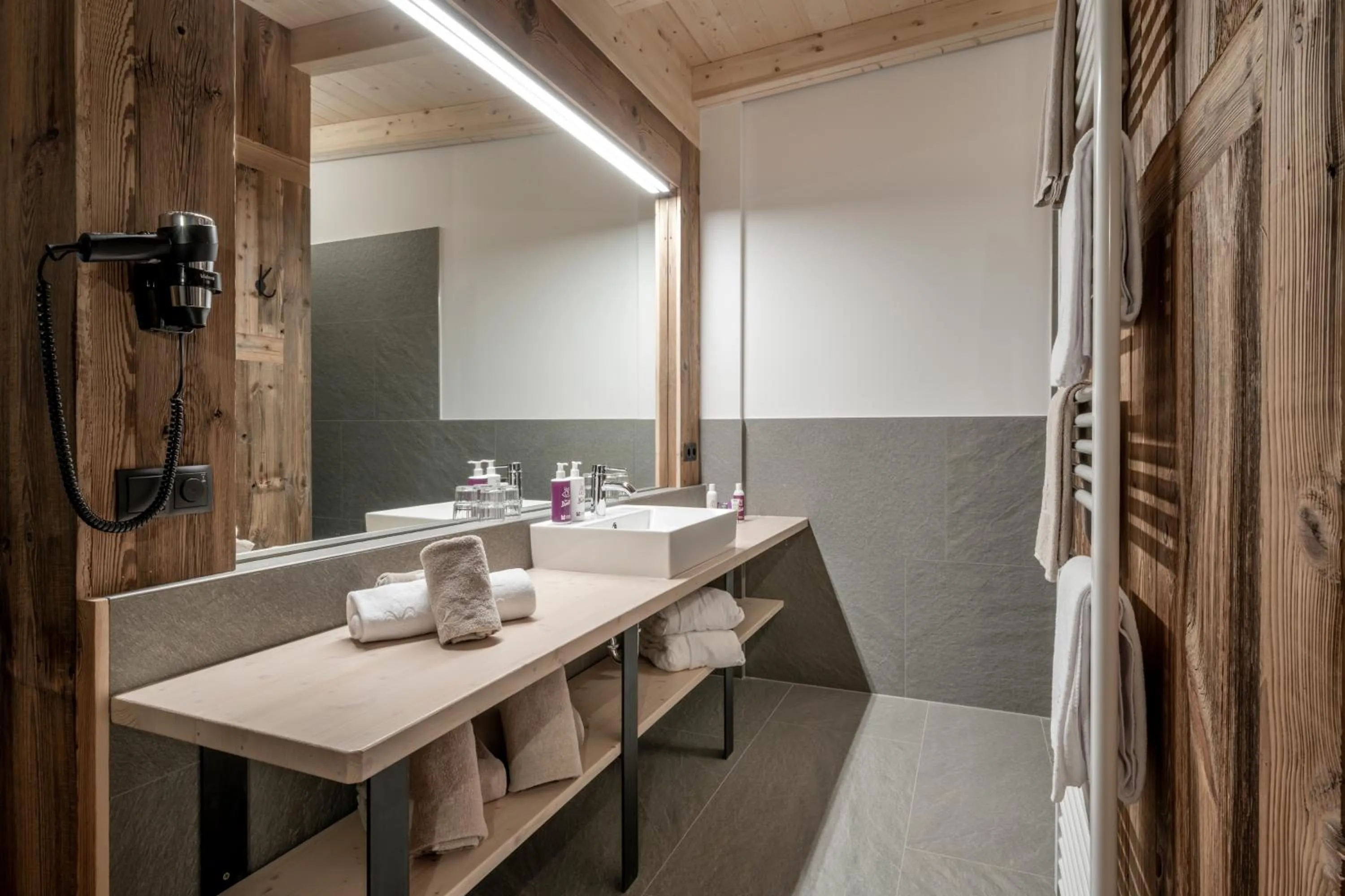 Bathroom in almlust - hotel, apartments, chalets