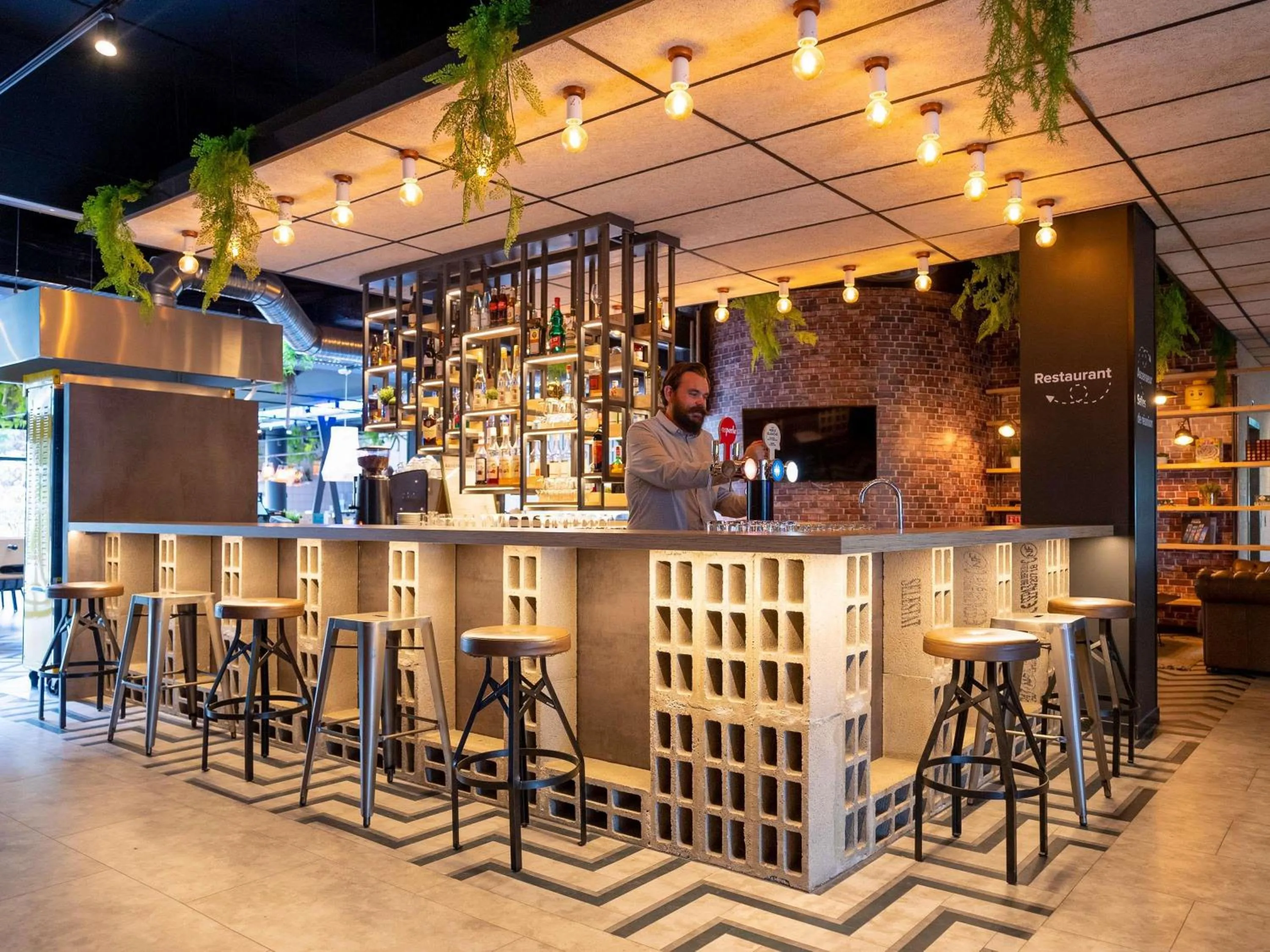 Lounge or bar in ibis Styles Strasbourg Nord Palais des Congrès