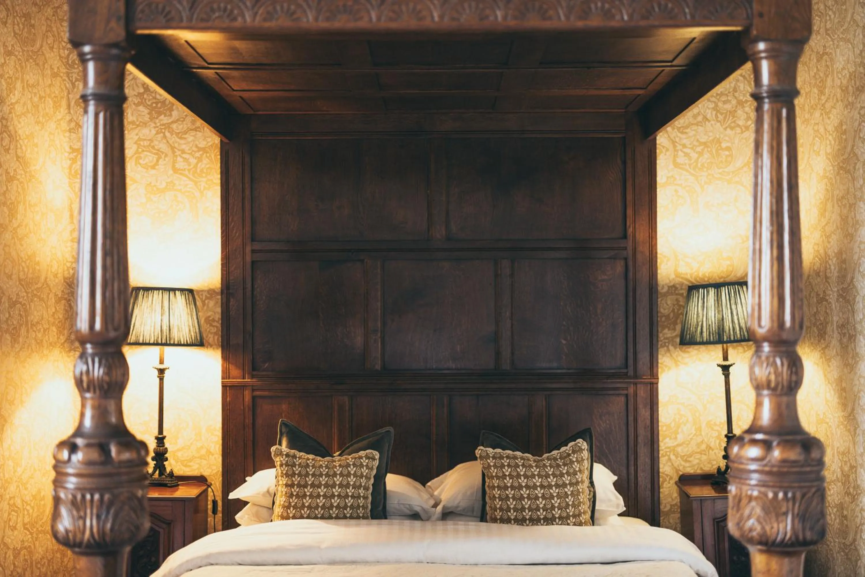 Bed in Rowton Castle