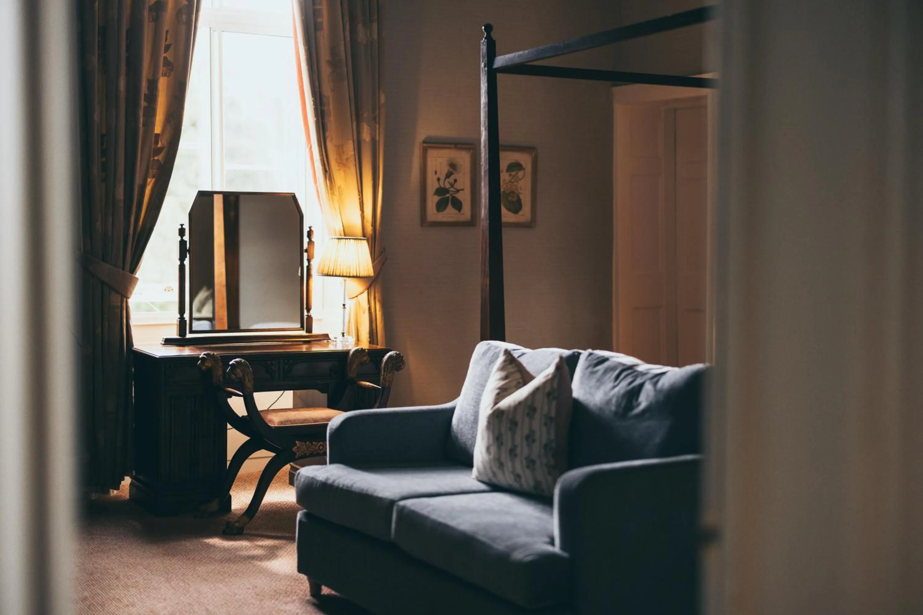 Bedroom in Rowton Castle