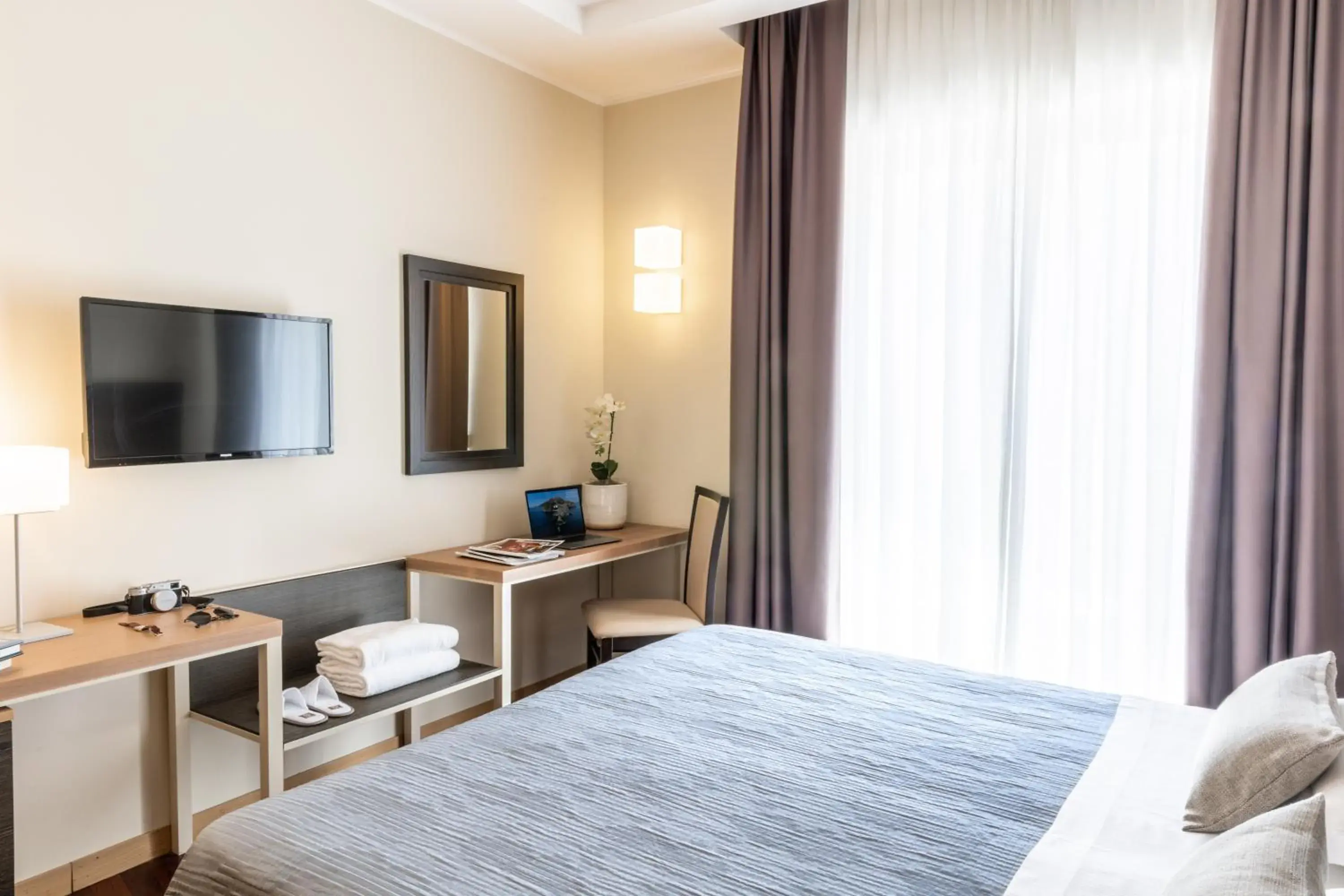 Double or Twin Room with Balcony in Grand Hotel Spiaggia Double or Twin Room with Balcony in Grand Hotel Spiaggia