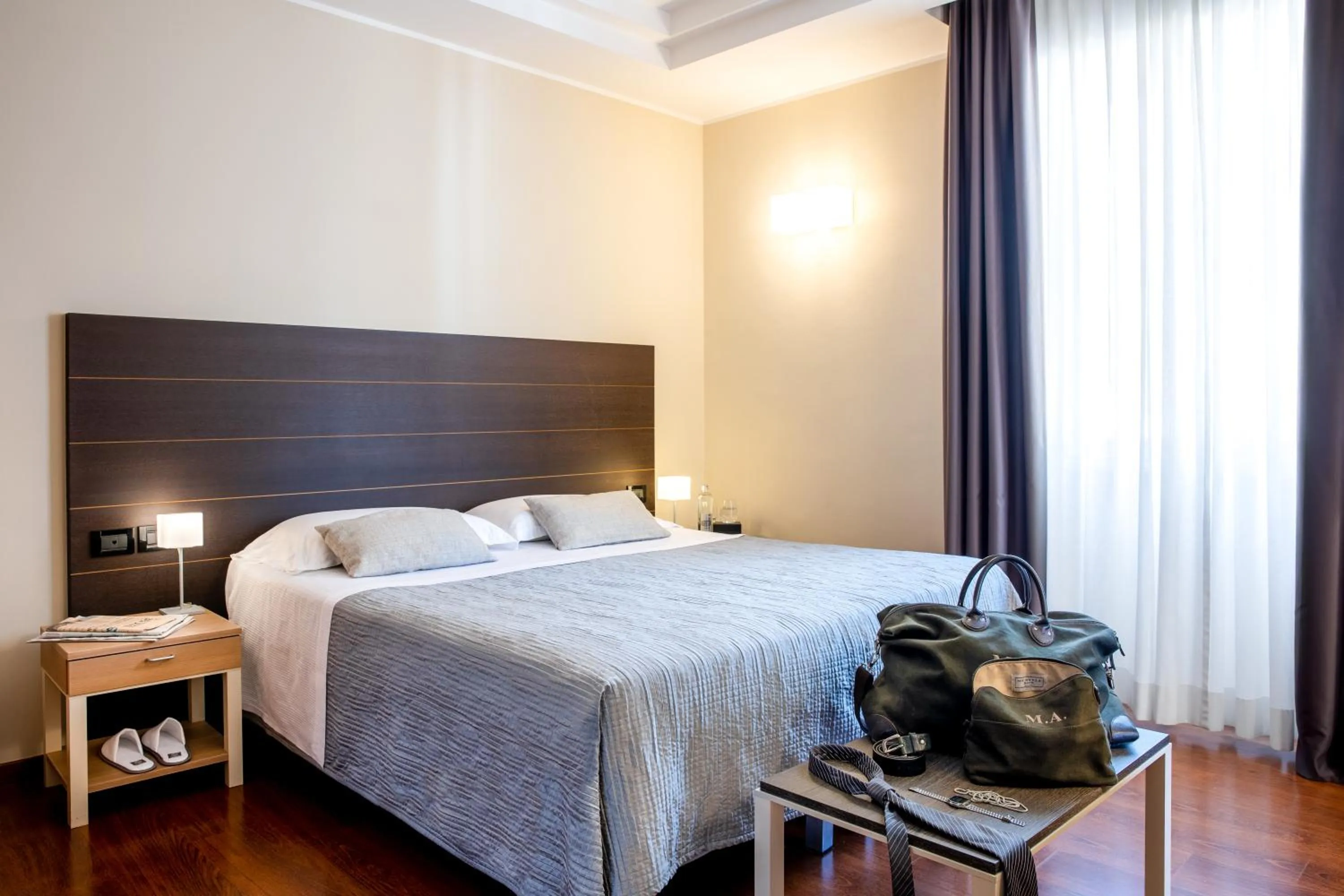 Bed in Grand Hotel Spiaggia