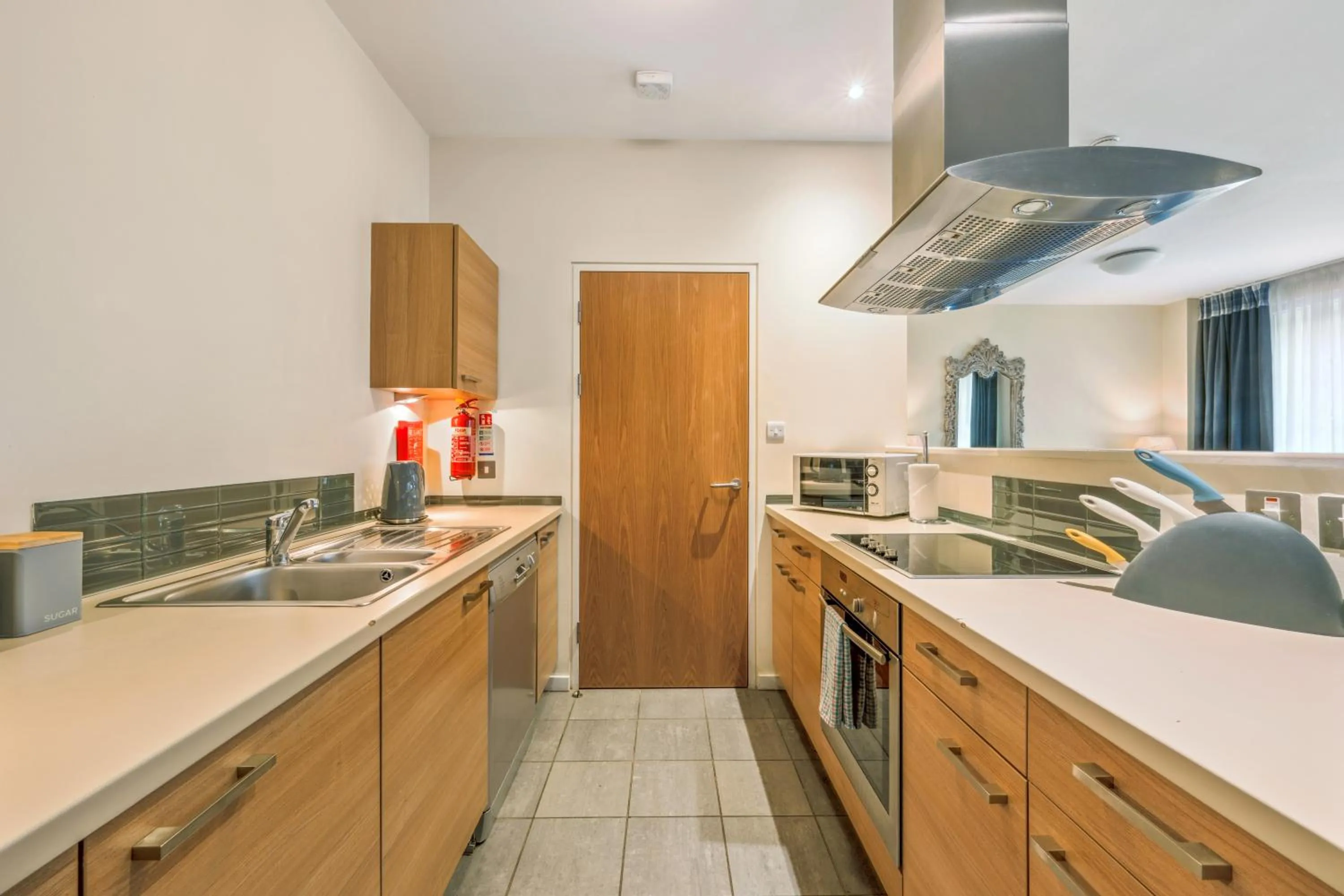 kitchen in Princes Street Suites
