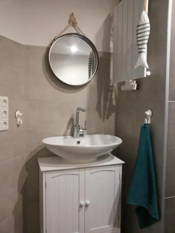 Bathroom in Gästezimmer Am Hüstert