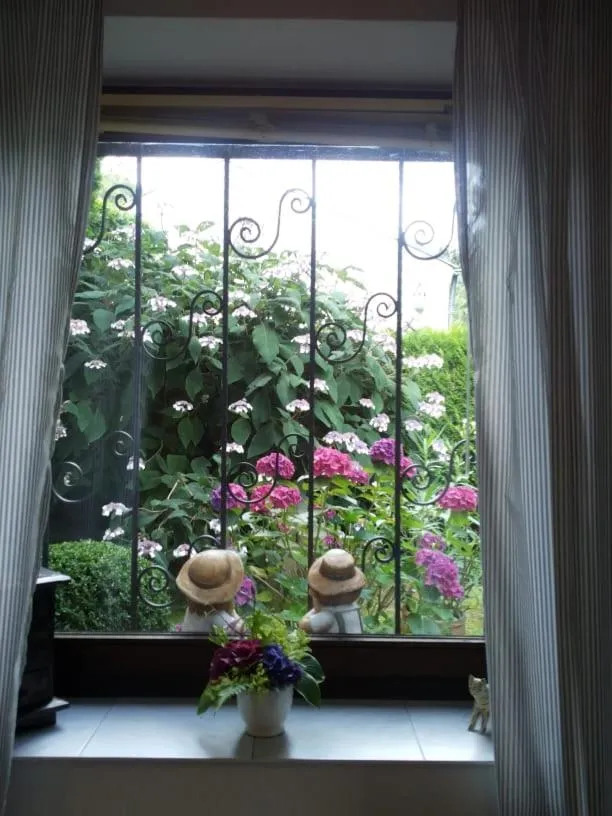 Garden in Gästezimmer Am Hüstert