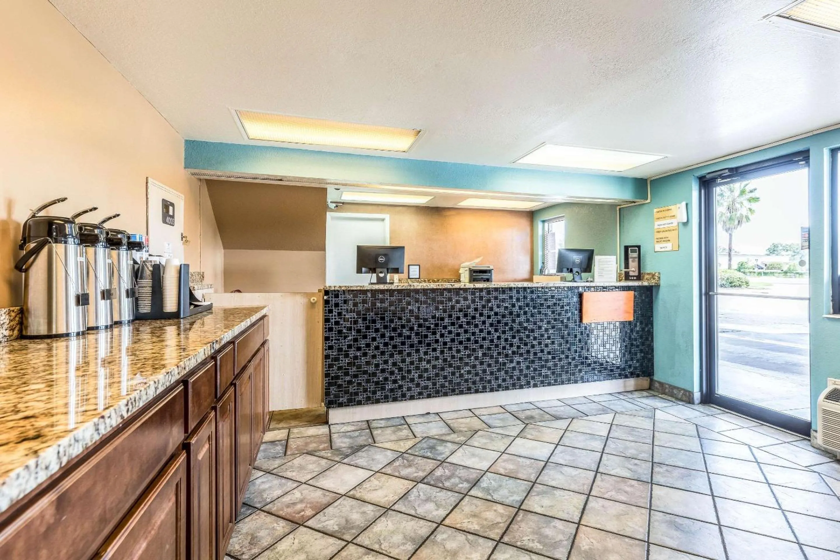 Lobby or reception in Rodeway Inn Fairgrounds-Casino