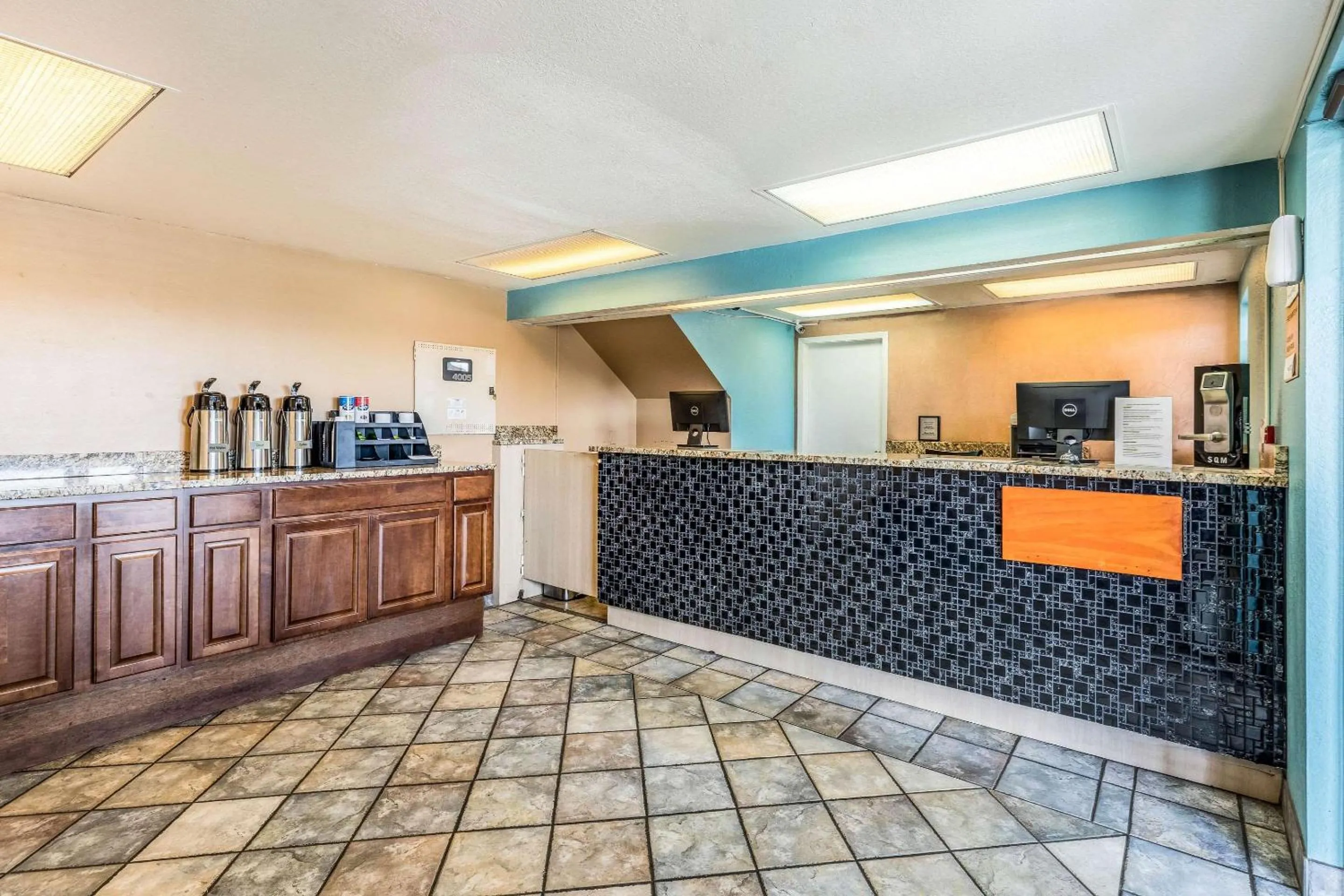 Lobby or reception in Rodeway Inn Fairgrounds-Casino