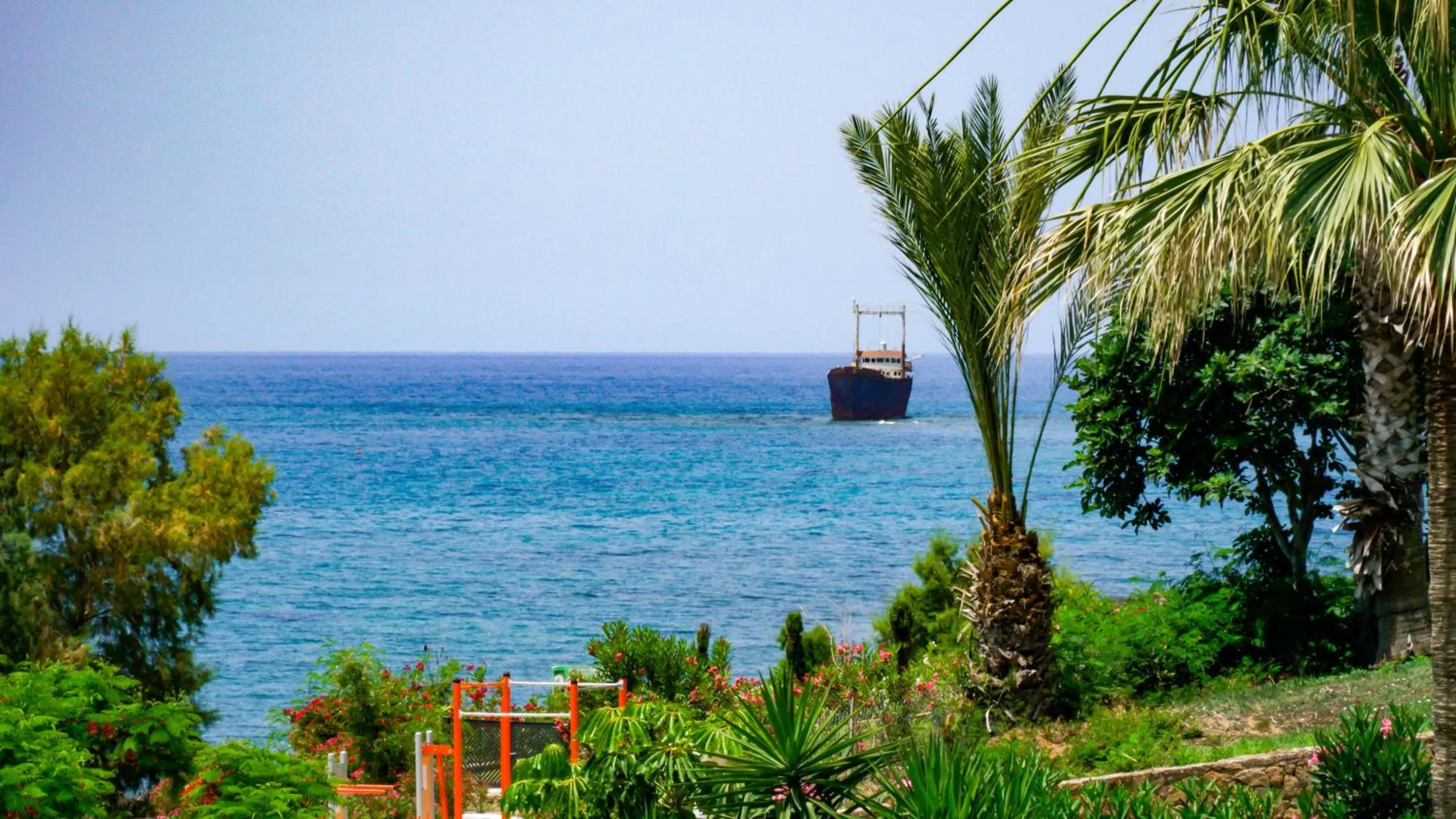 Property building in Rododafni Beach Apartments