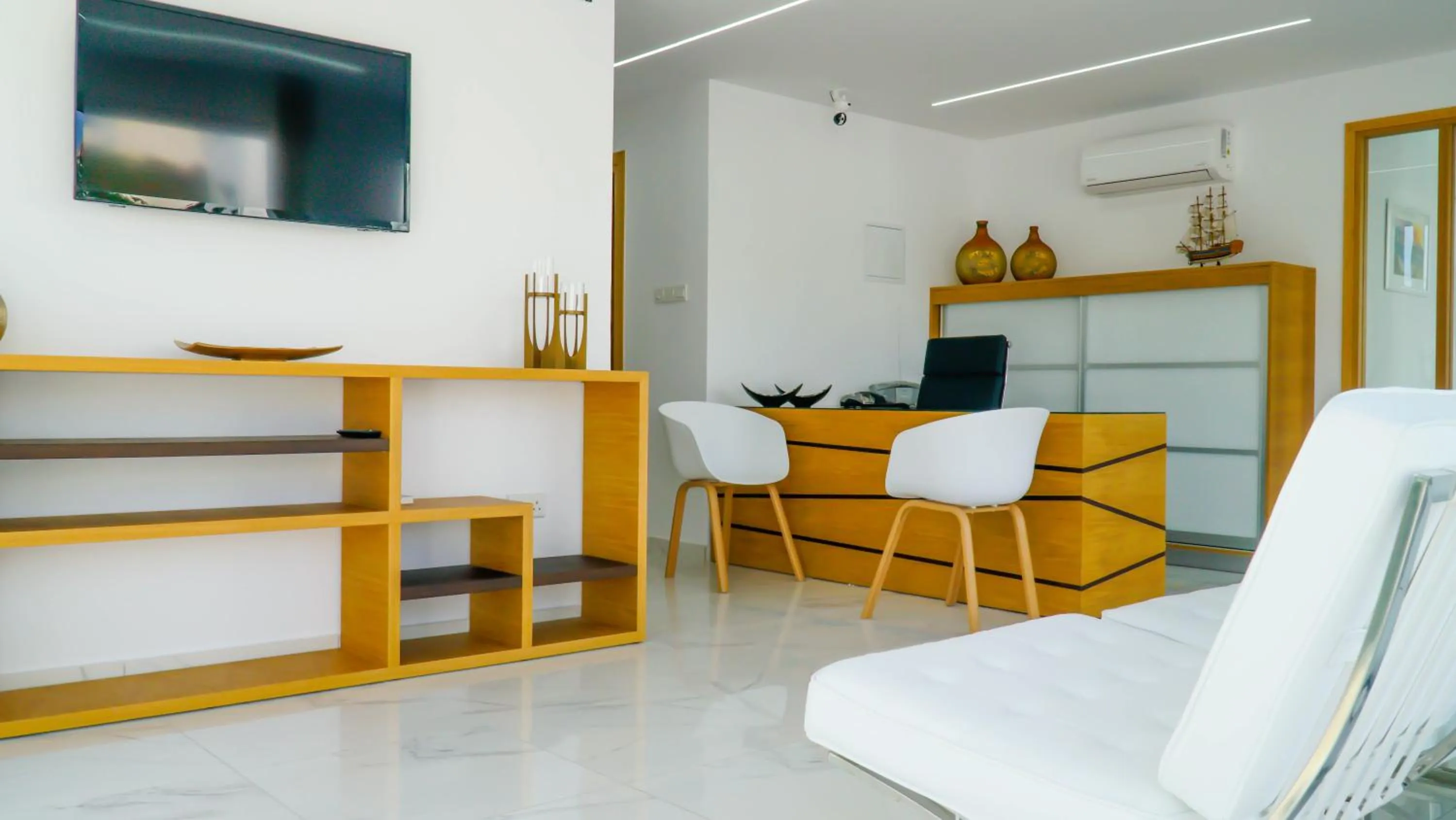 Property building in Rododafni Beach Apartments