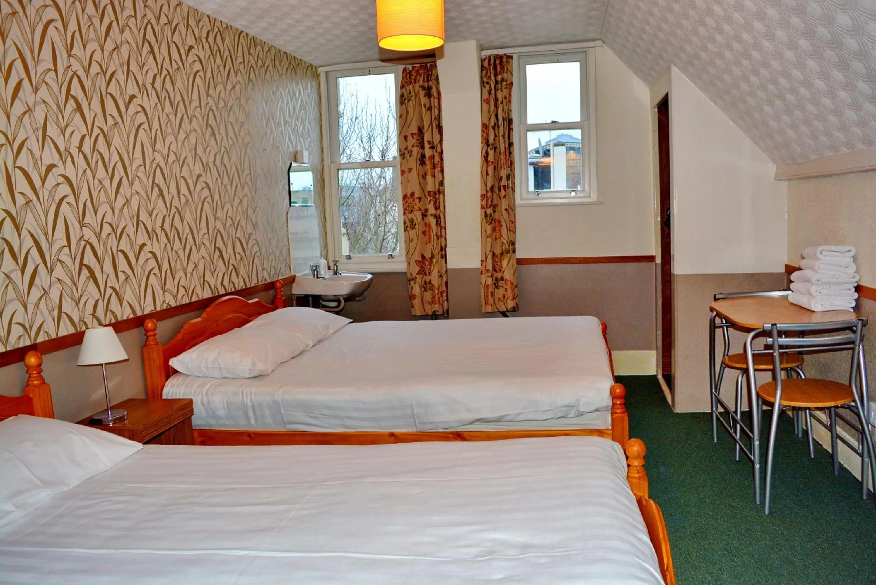 Bed in London Visitors Hotel