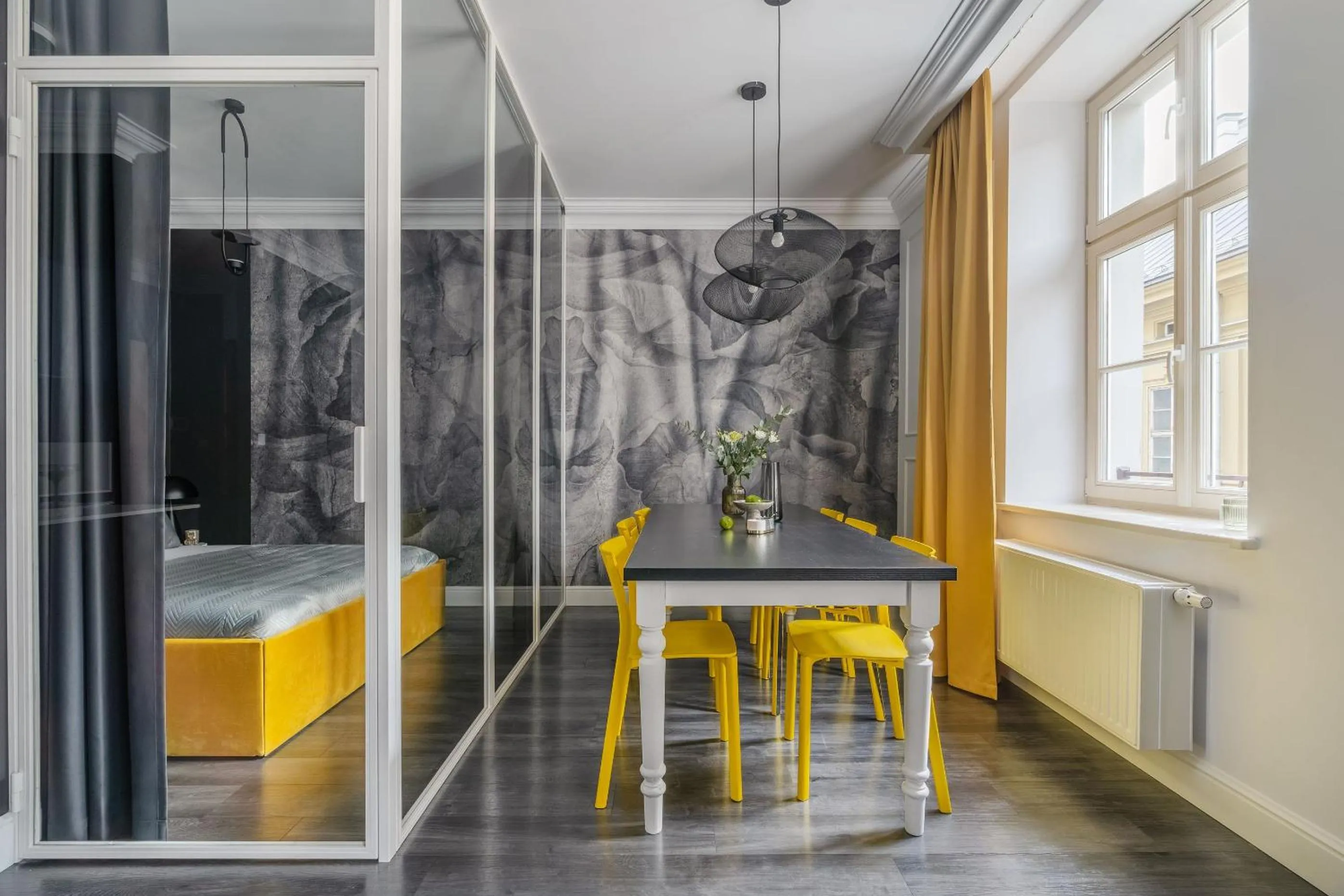 Dining area in District17 - LoftAffair Collection