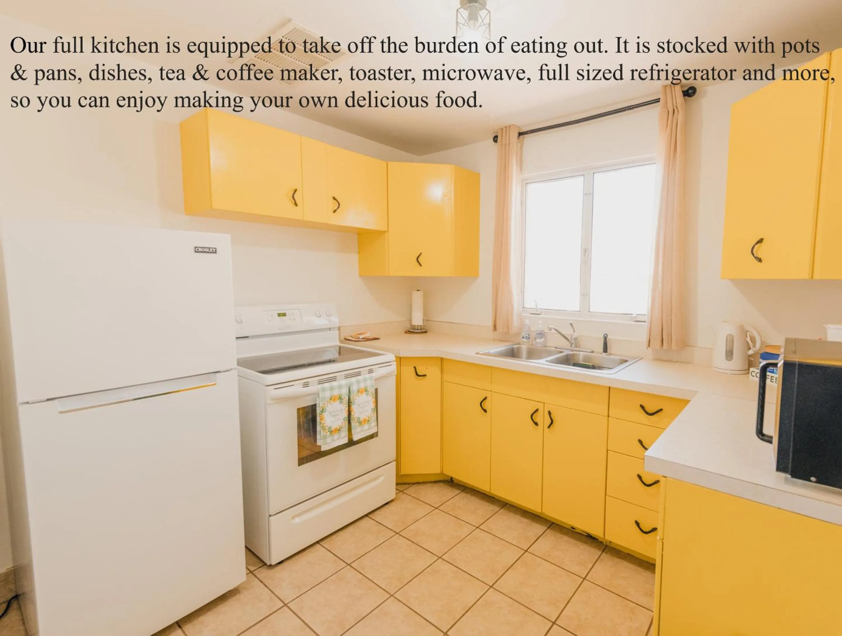 kitchen in 1 or 3 Bedroom Apartment with Full Kitchen