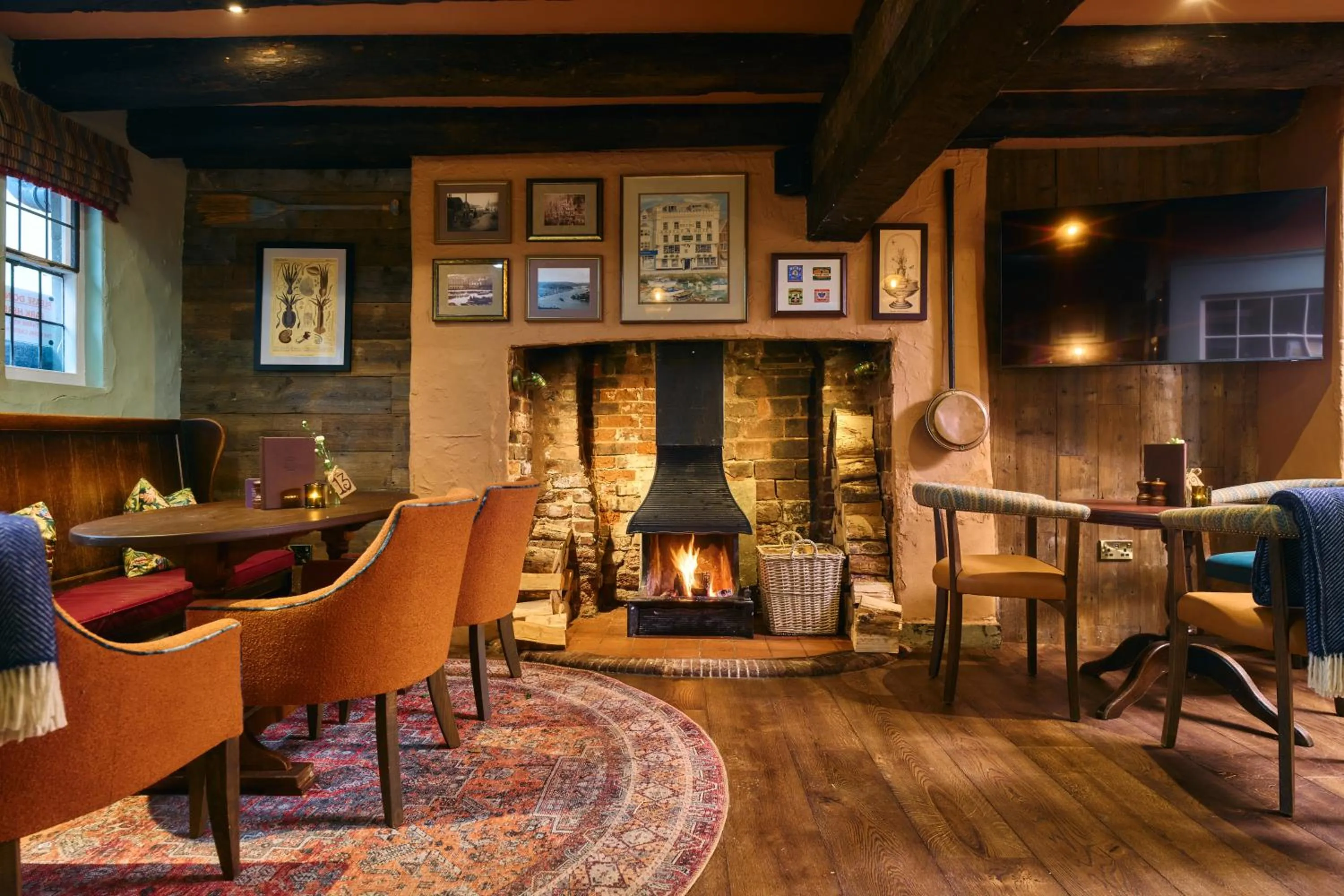 Seating area in The Royal Castle