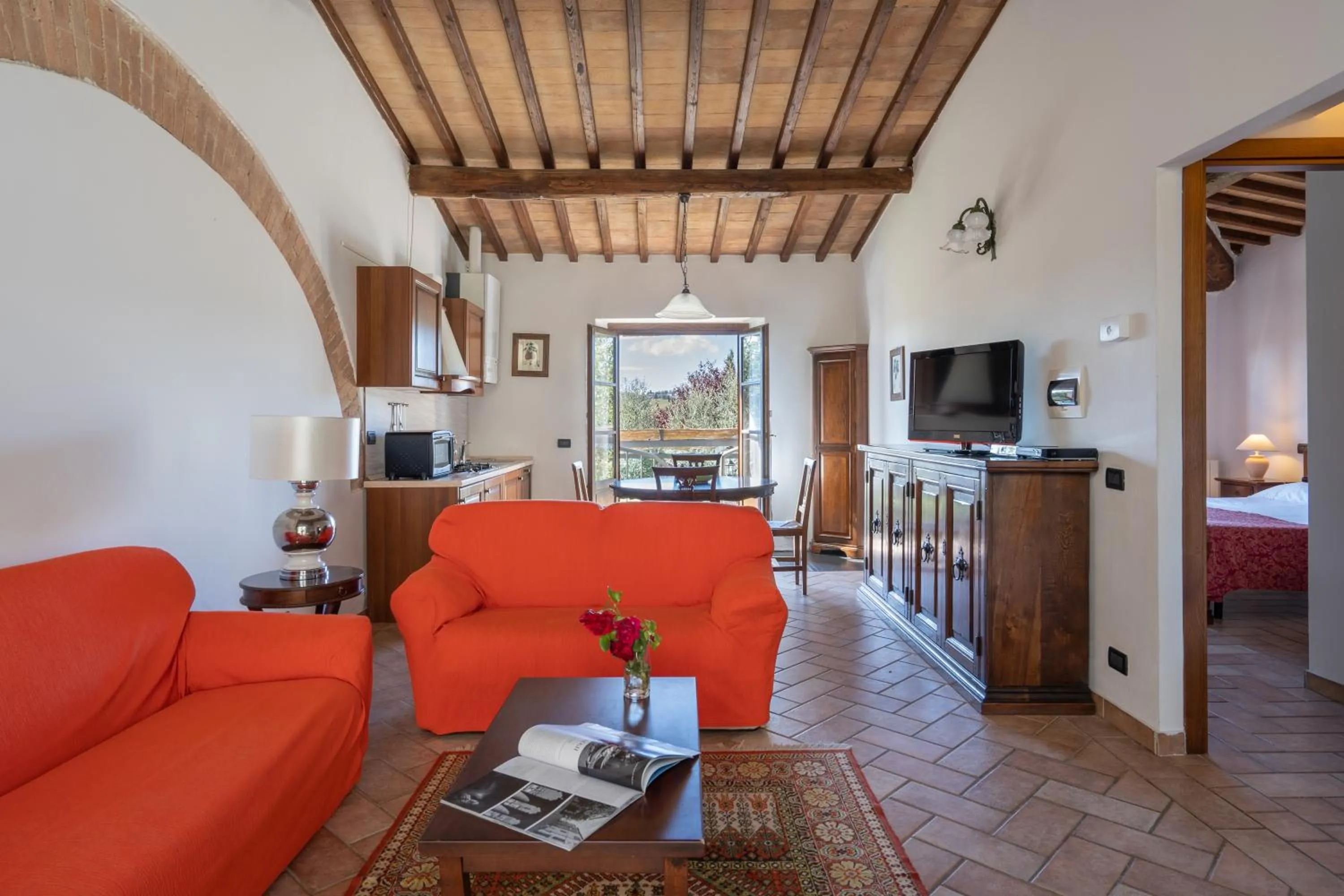 Dining area in Le Rocche Di Valiano
