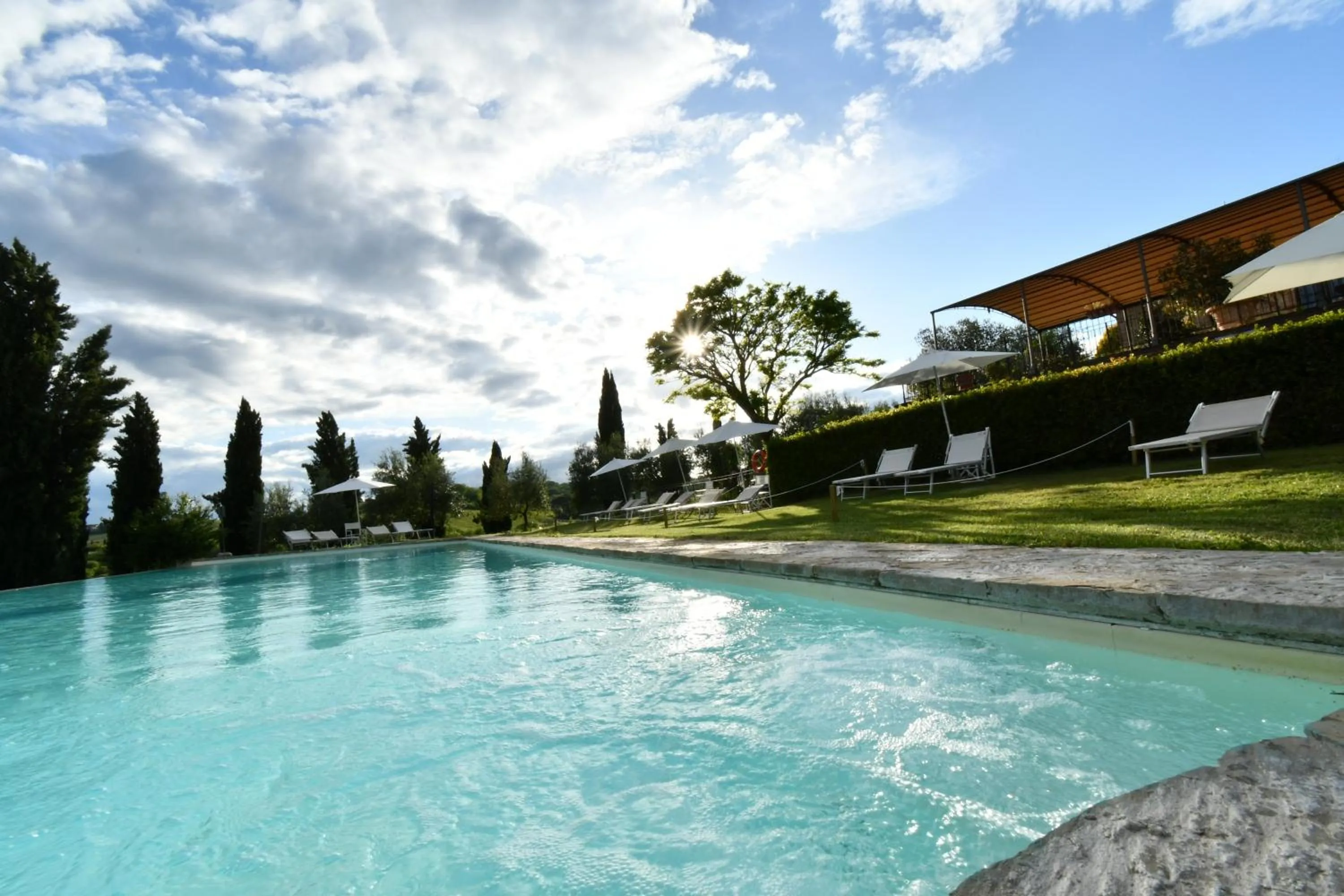 Swimming pool in Le Rocche Di Valiano