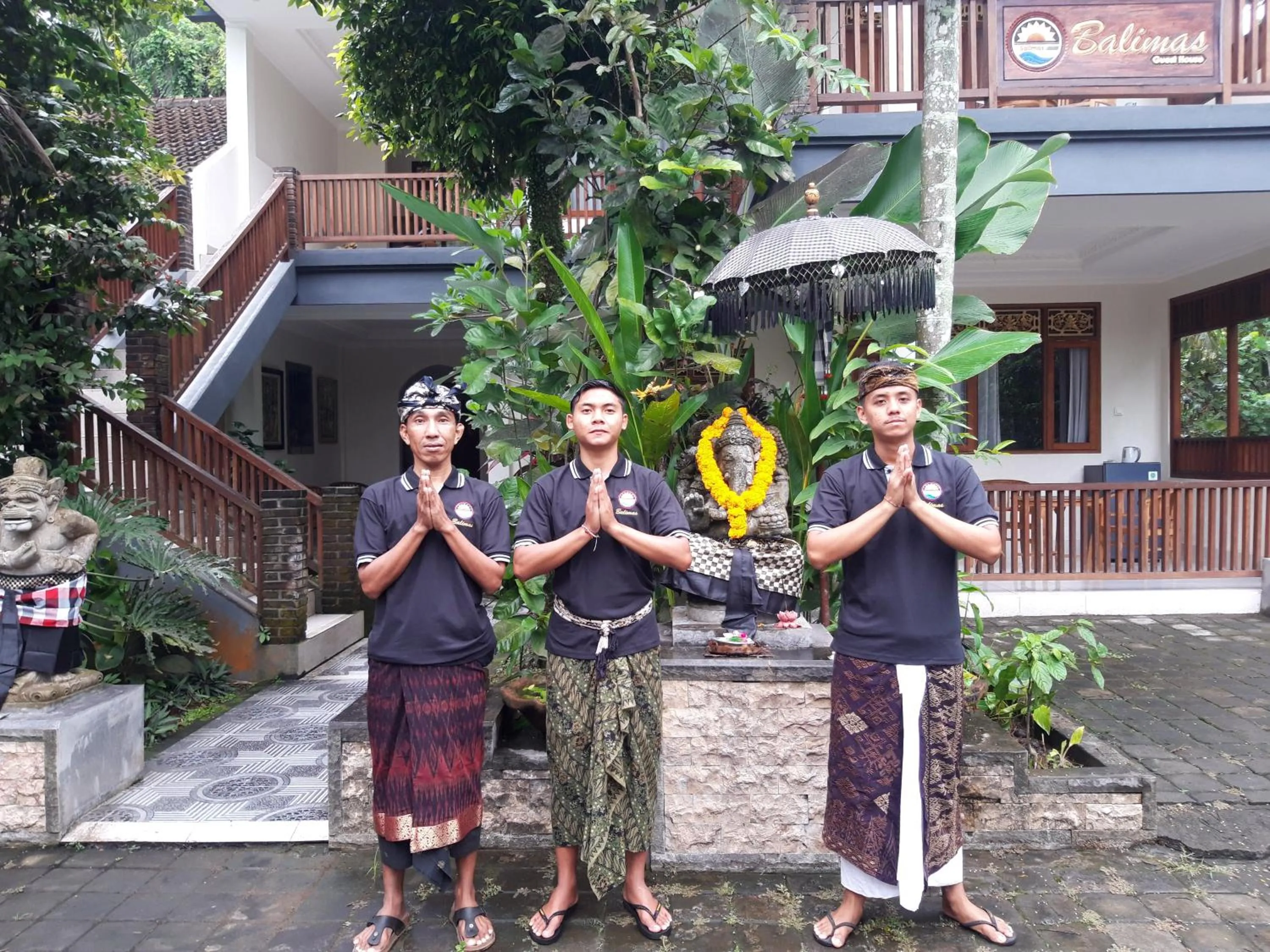 Staff in Balimas Guest House