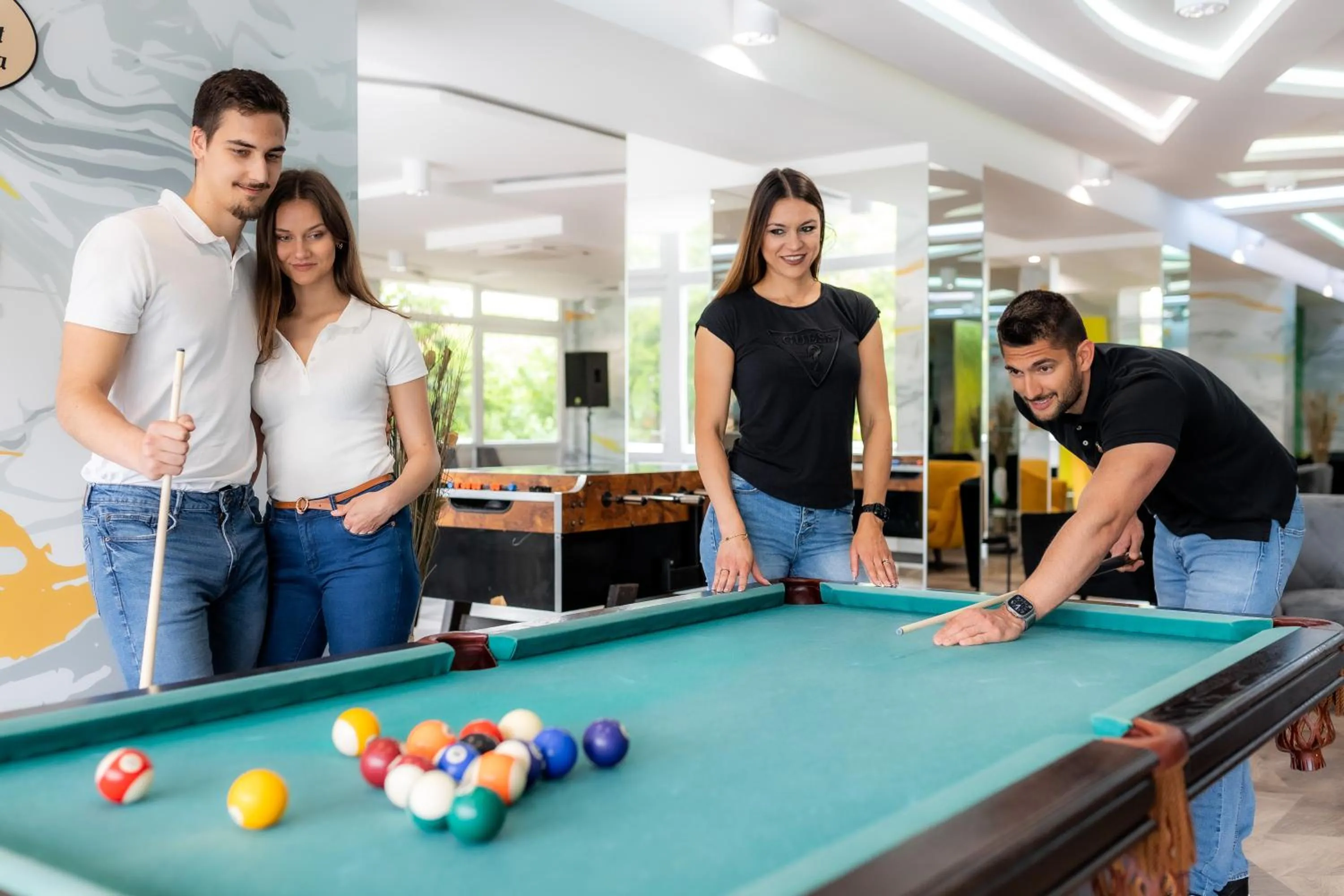 Billiard in Thermal Hotel Garden