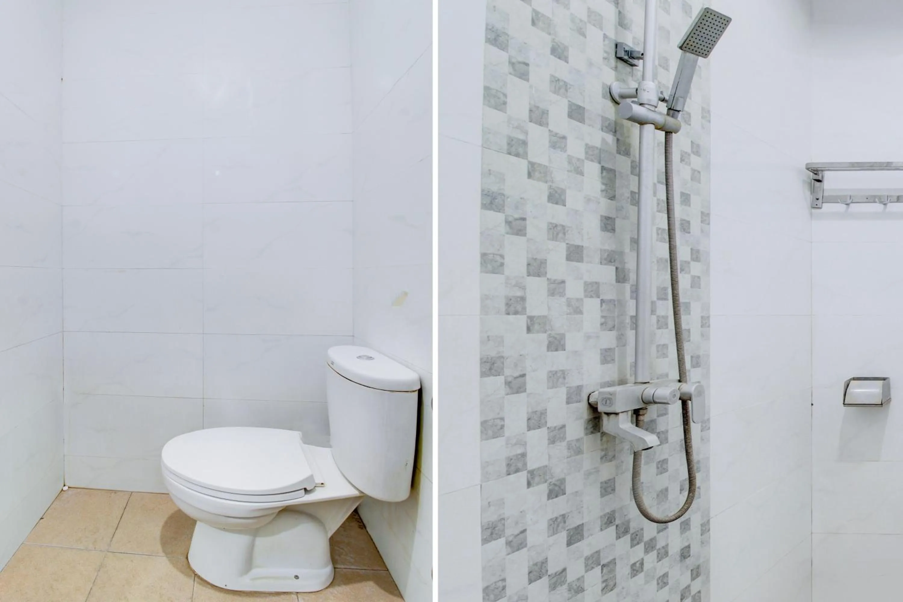 Bathroom in Hotel O Jalan Jenderal Sudirman Near Imam Bonjol Square