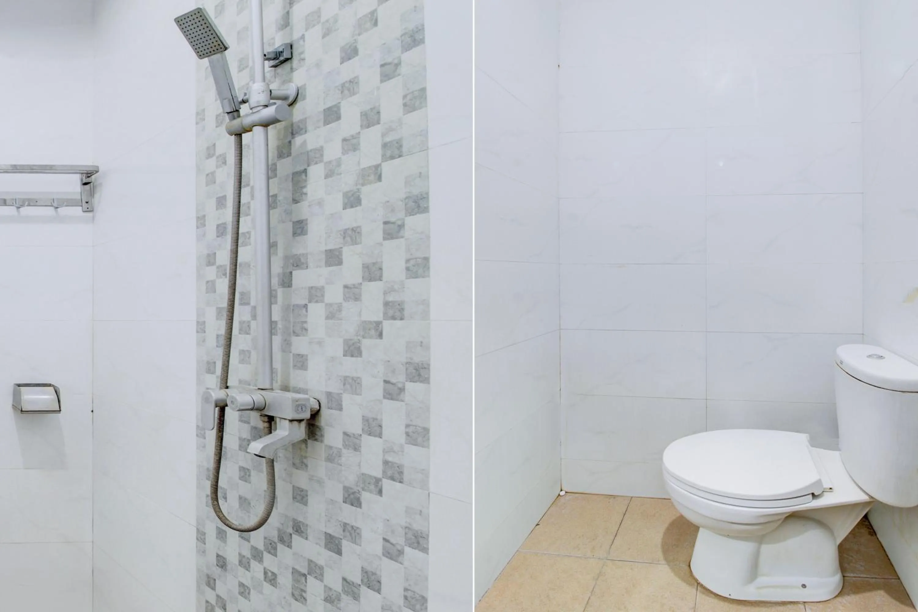 Bathroom in Hotel O Jalan Jenderal Sudirman Near Imam Bonjol Square