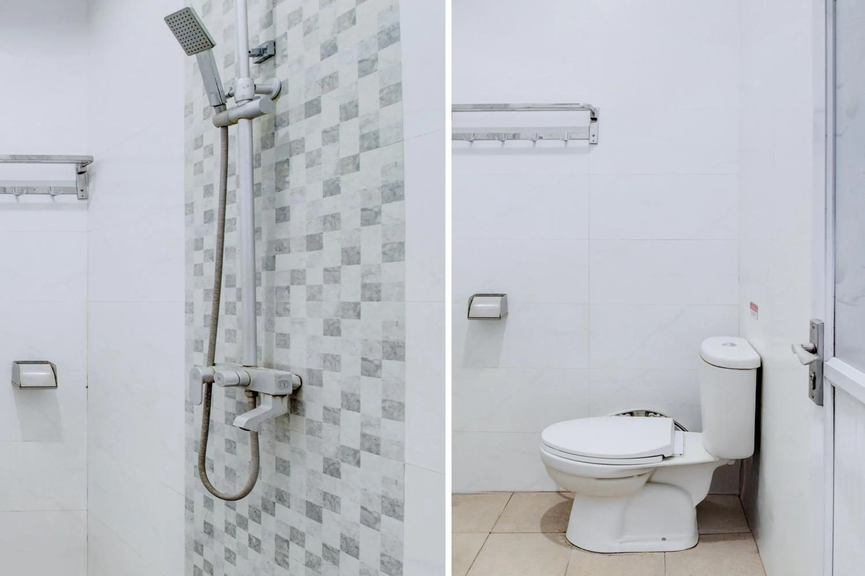 Bathroom in Hotel O Jalan Jenderal Sudirman Near Imam Bonjol Square