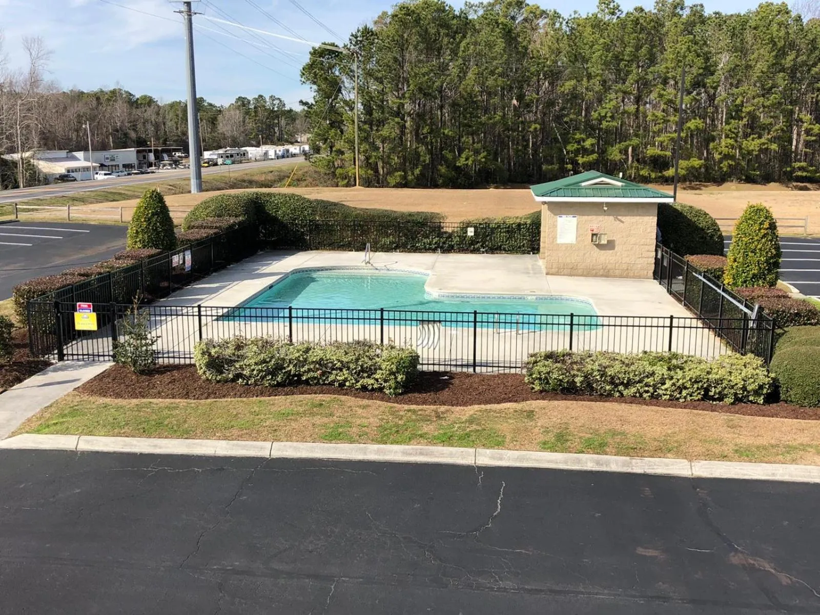 Swimming pool in Days Inn by Wyndham Cape Carteret