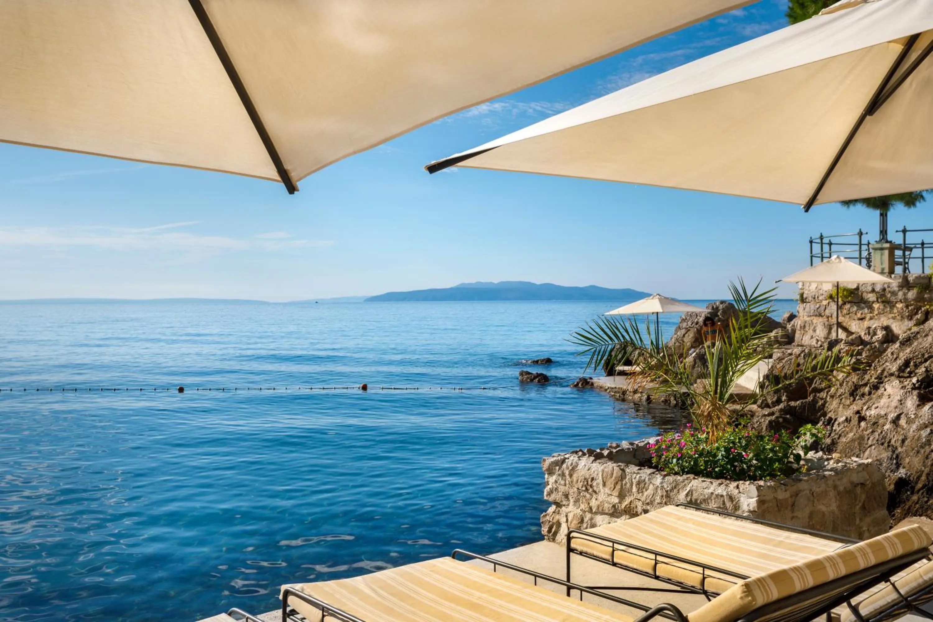 Beach in Villa Amalia - by Liburnia Hotels & Villas