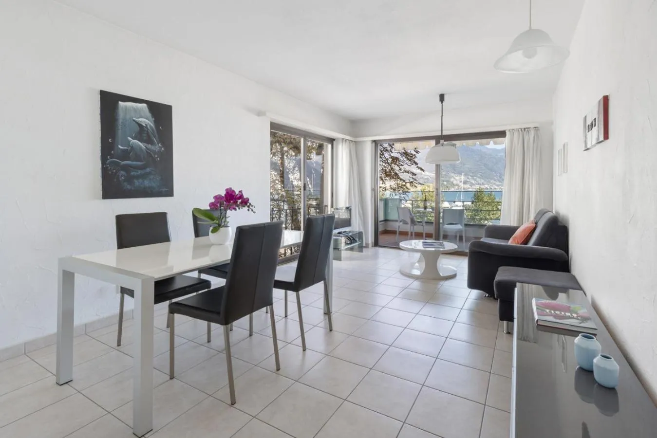 Living room in Aparthotel Al Lago