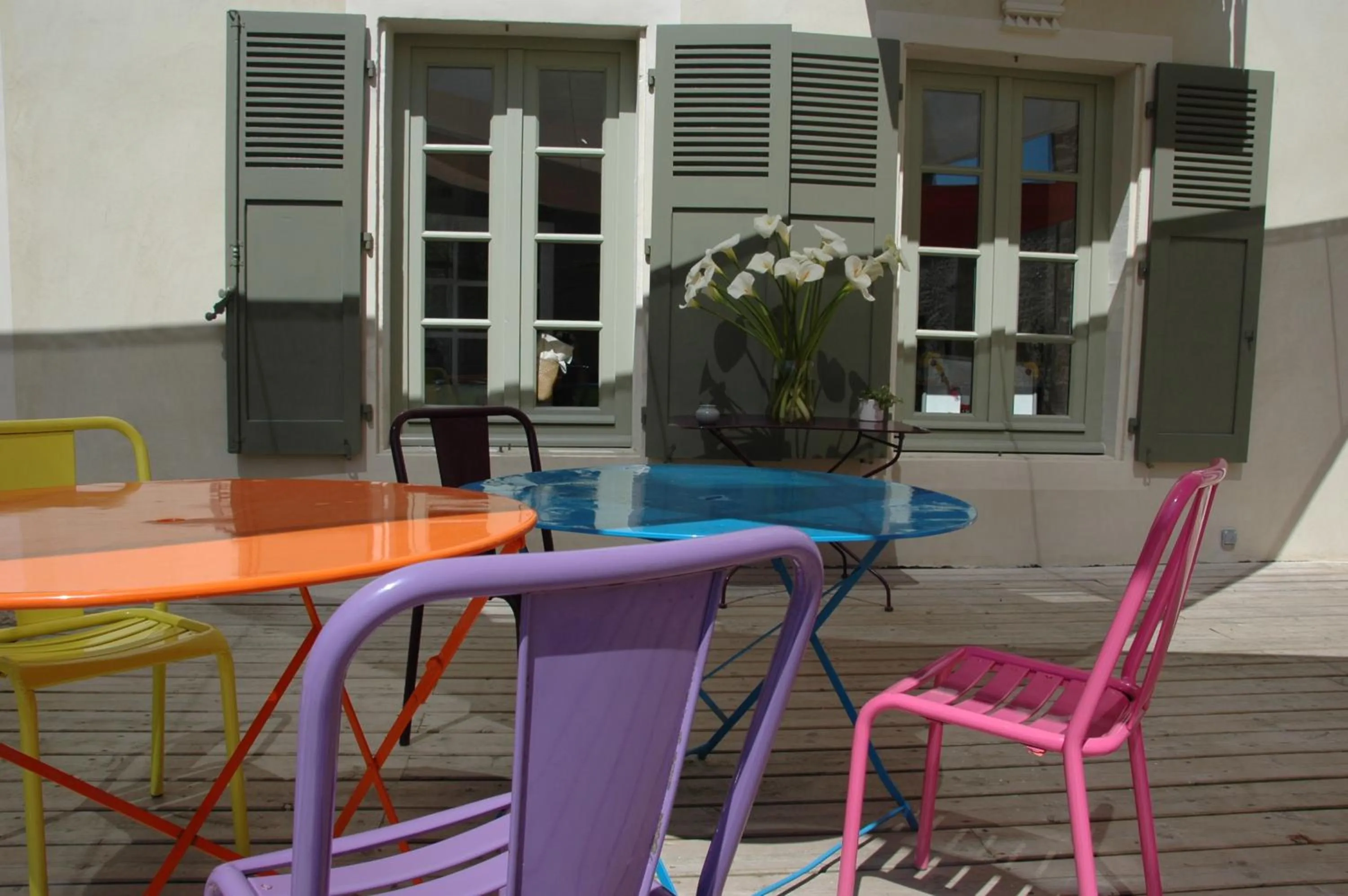 Patio in Le Clos de l'Abbaye