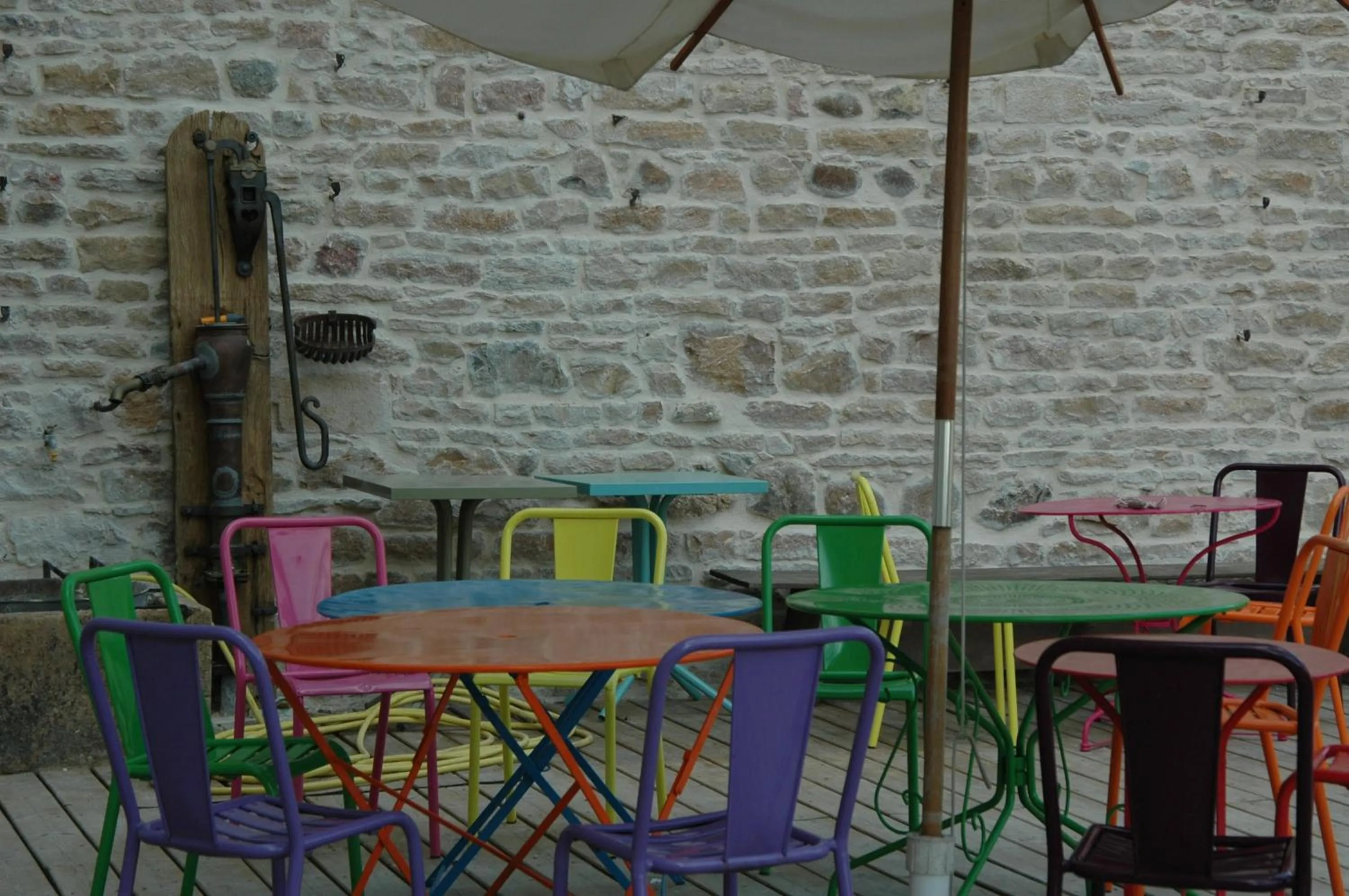 Patio in Le Clos de l'Abbaye