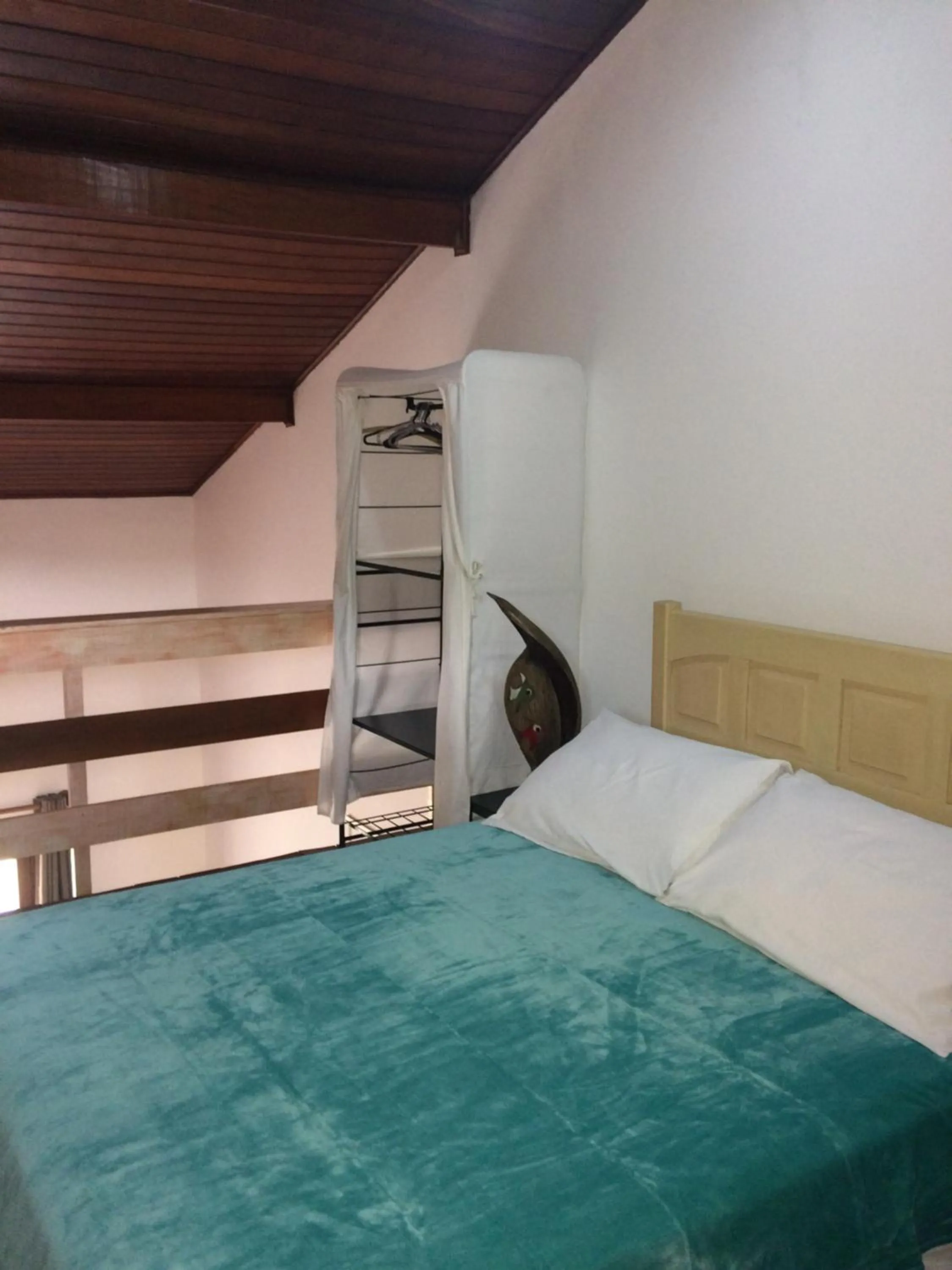 Bed in Pousada Azul Banana - Maresias