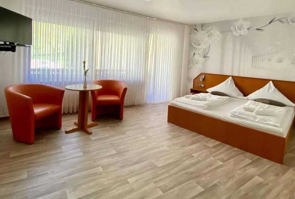 Bed in Hotel Krone Riesling