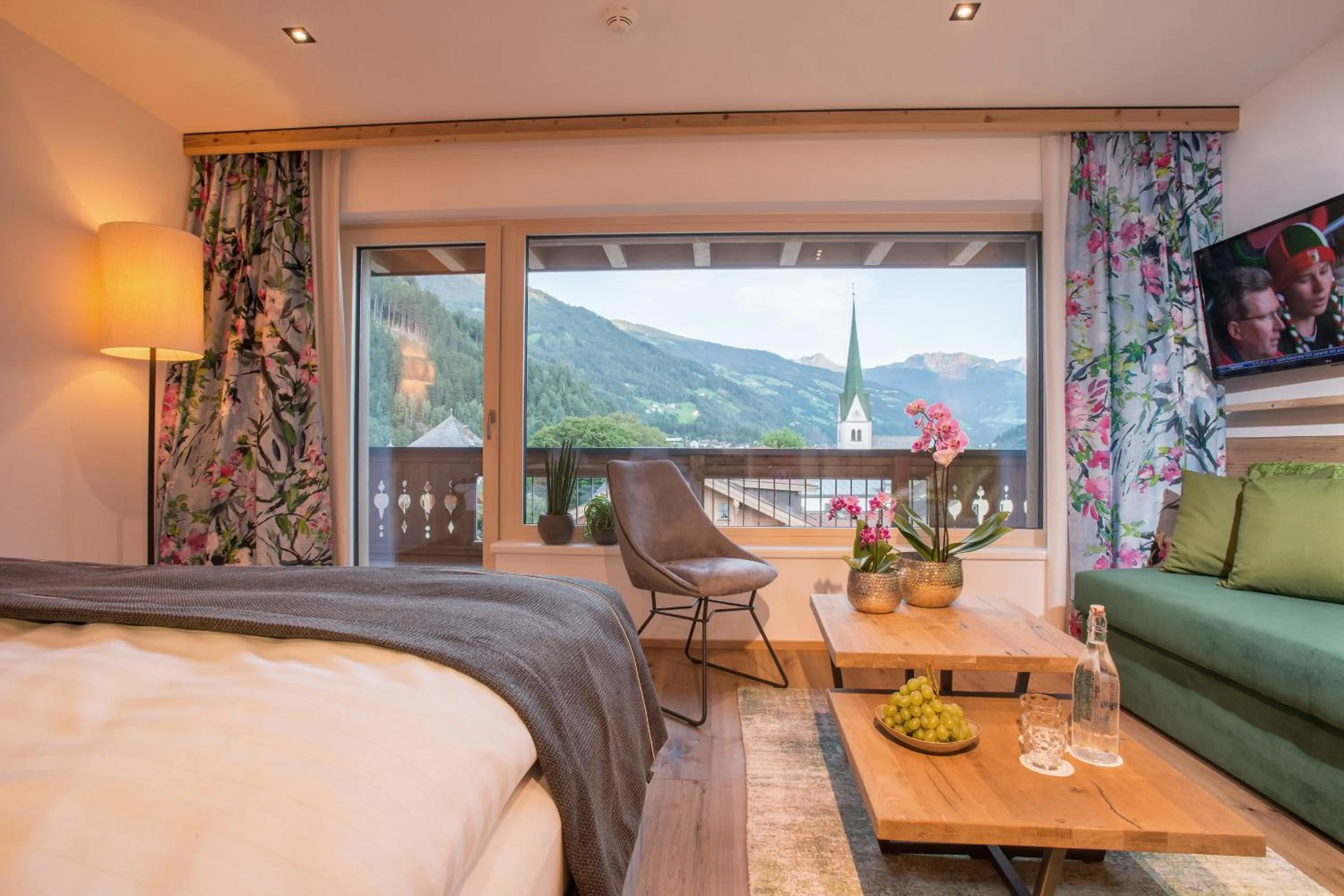 Mountain view in Hotel Tipotsch