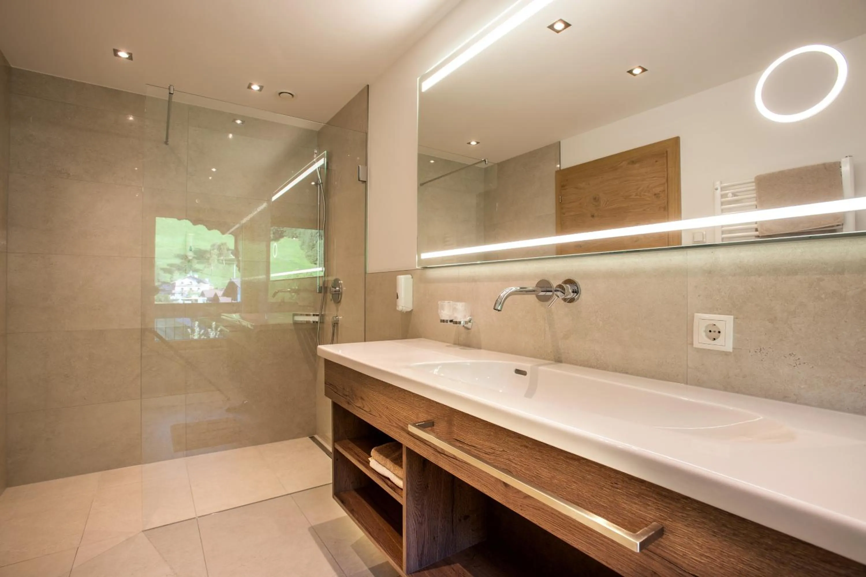 Bathroom in Hotel Tipotsch