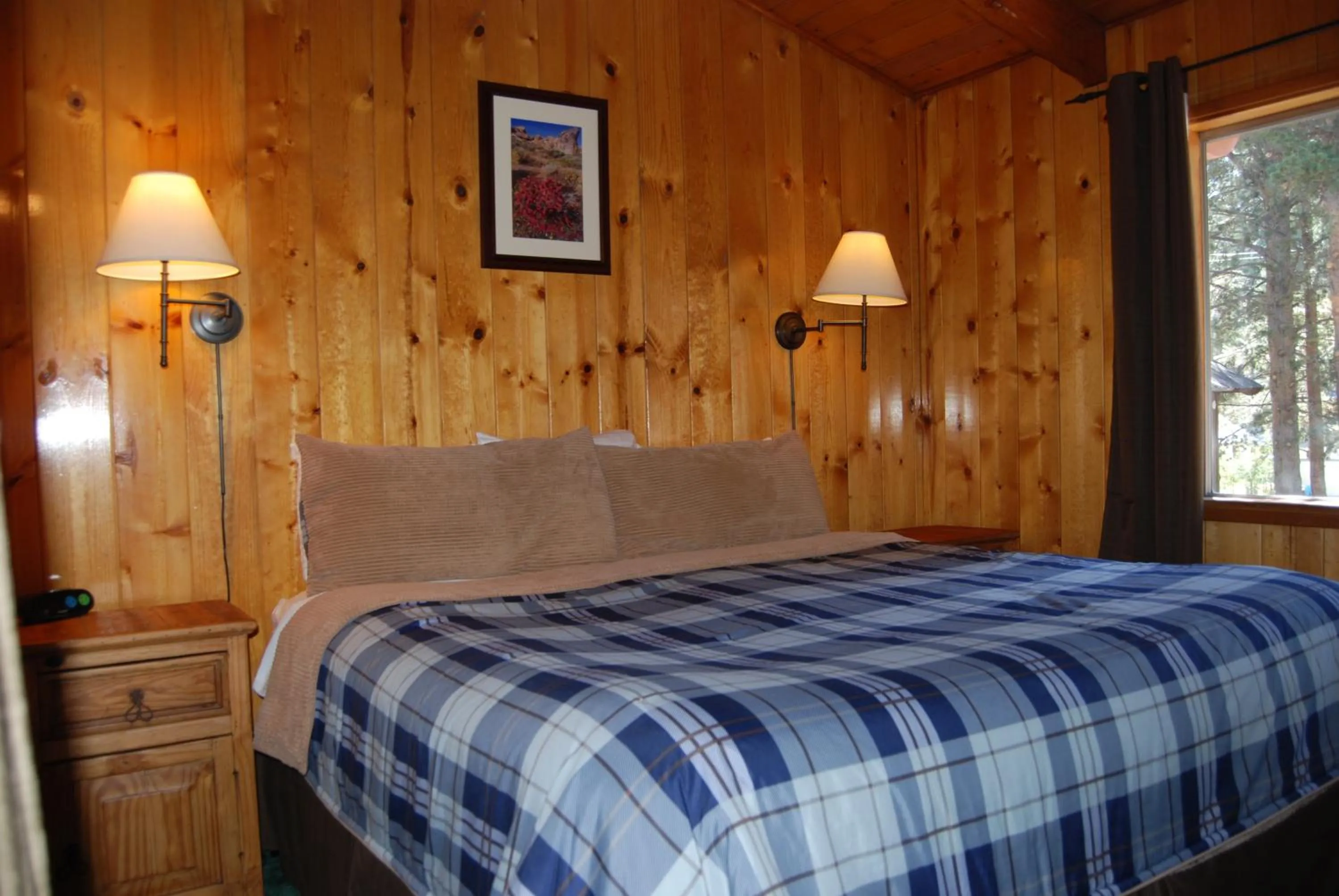 Bed in Edelweiss Lodge