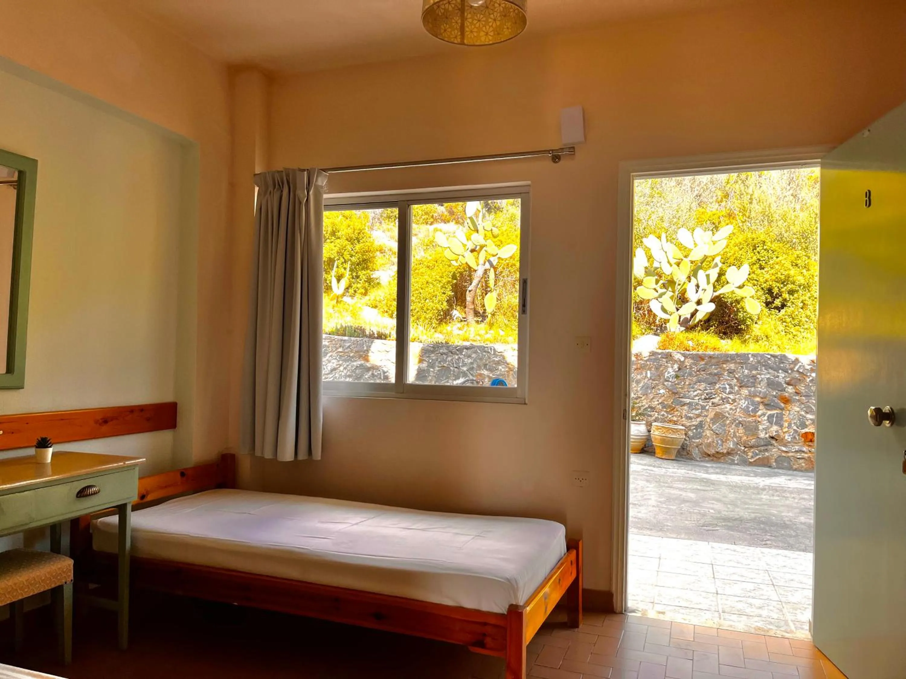 Bed in Fedra Apartments