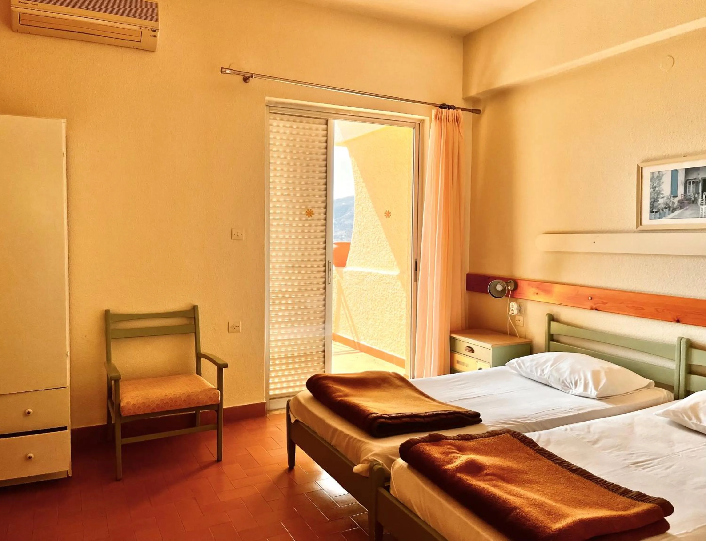 Bed in Fedra Apartments