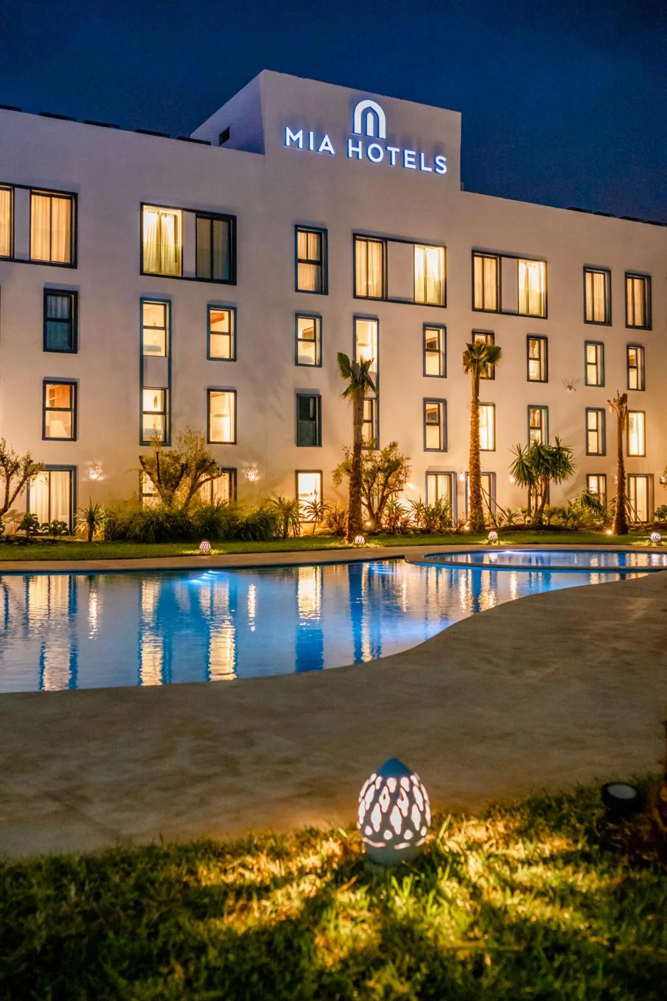 Night, Property Building in MIA HOTELS El Jadida