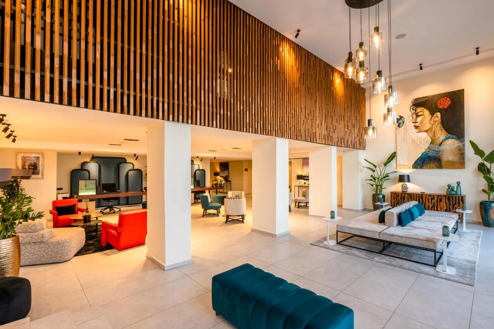 Lobby or reception in MIA HOTELS El Jadida