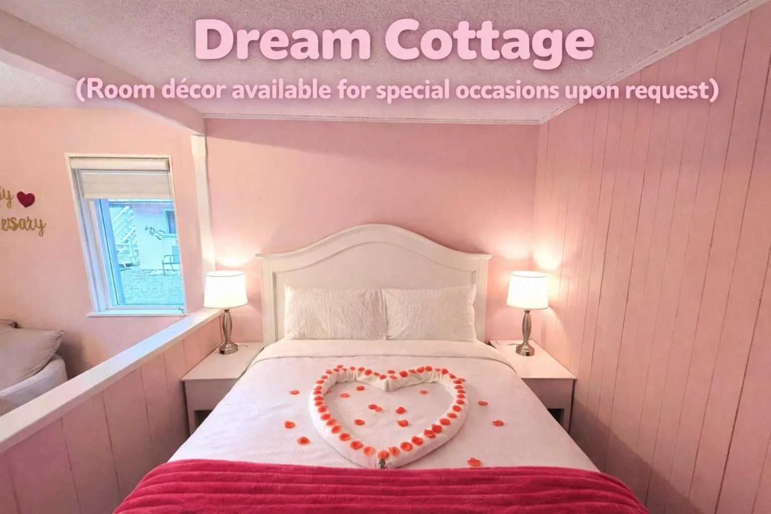 Bed in Richca Chalets Resort