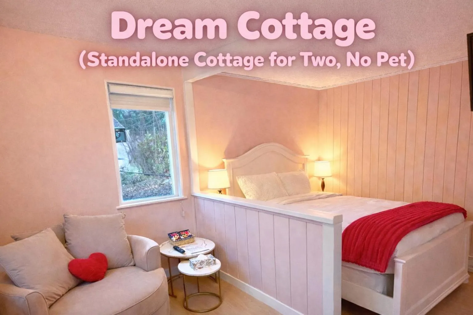 Bed in Richca Chalets Resort